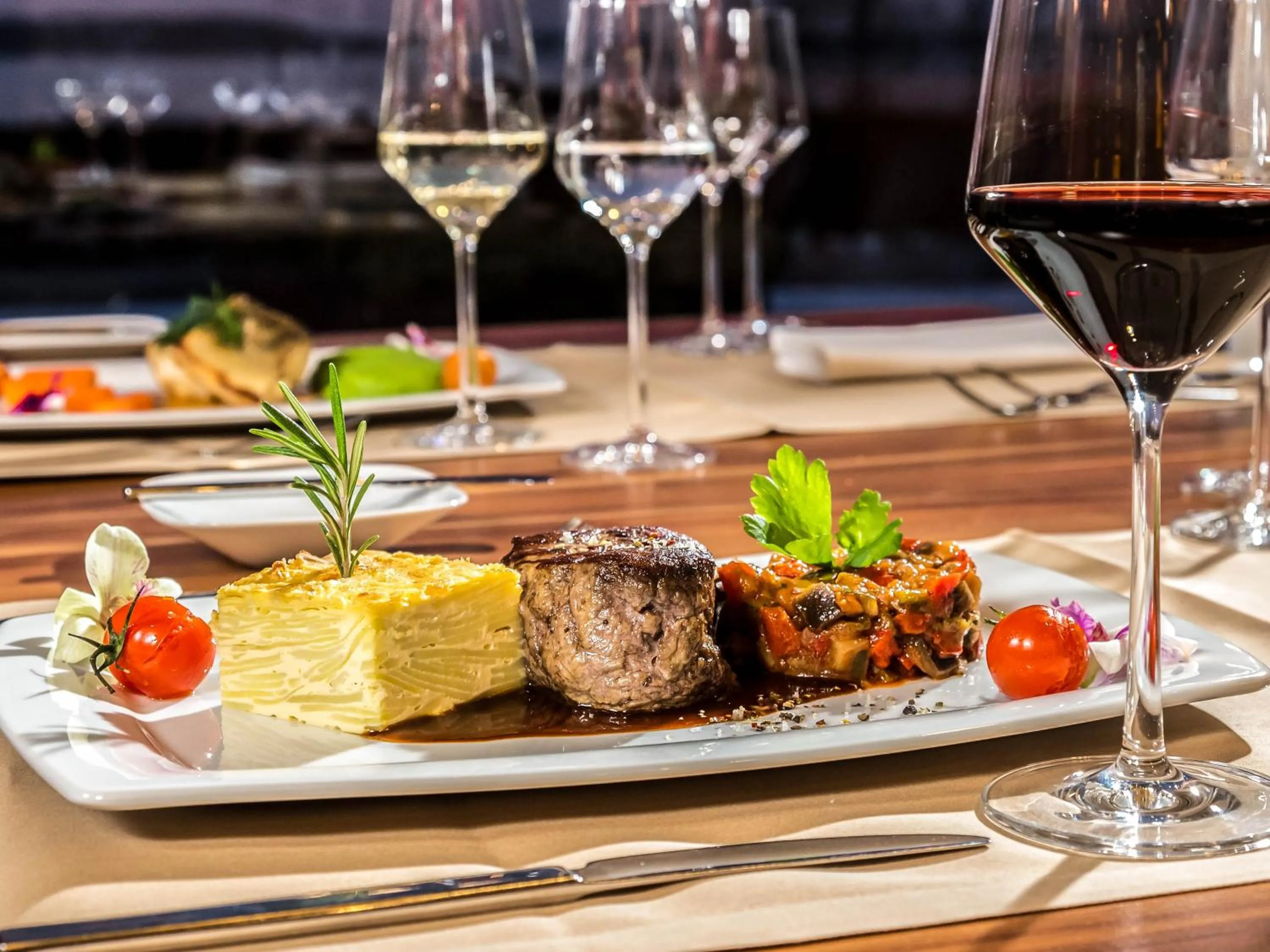 Dinner in Seehotel Fleesensee