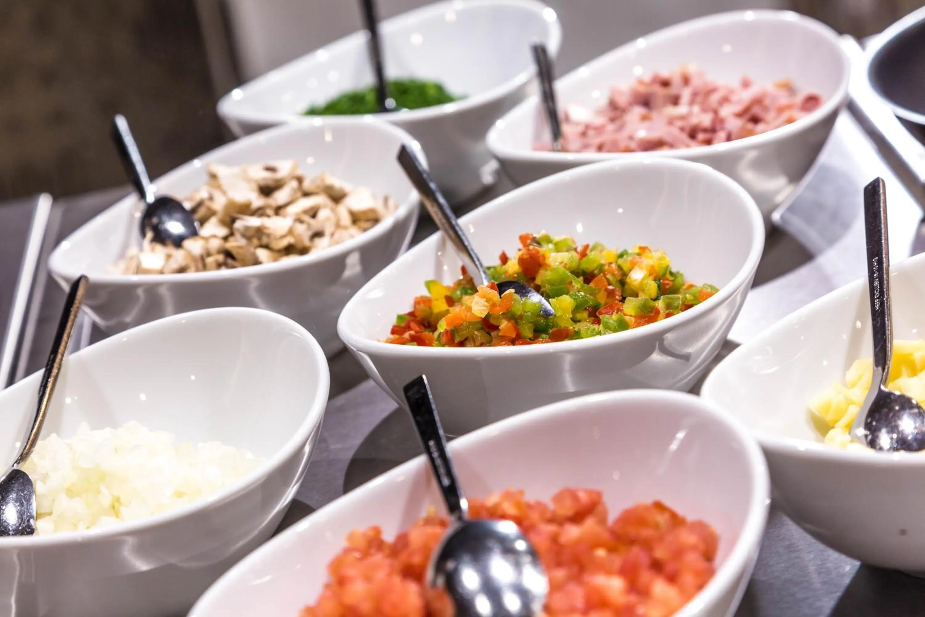 Buffet breakfast in Seehotel Fleesensee