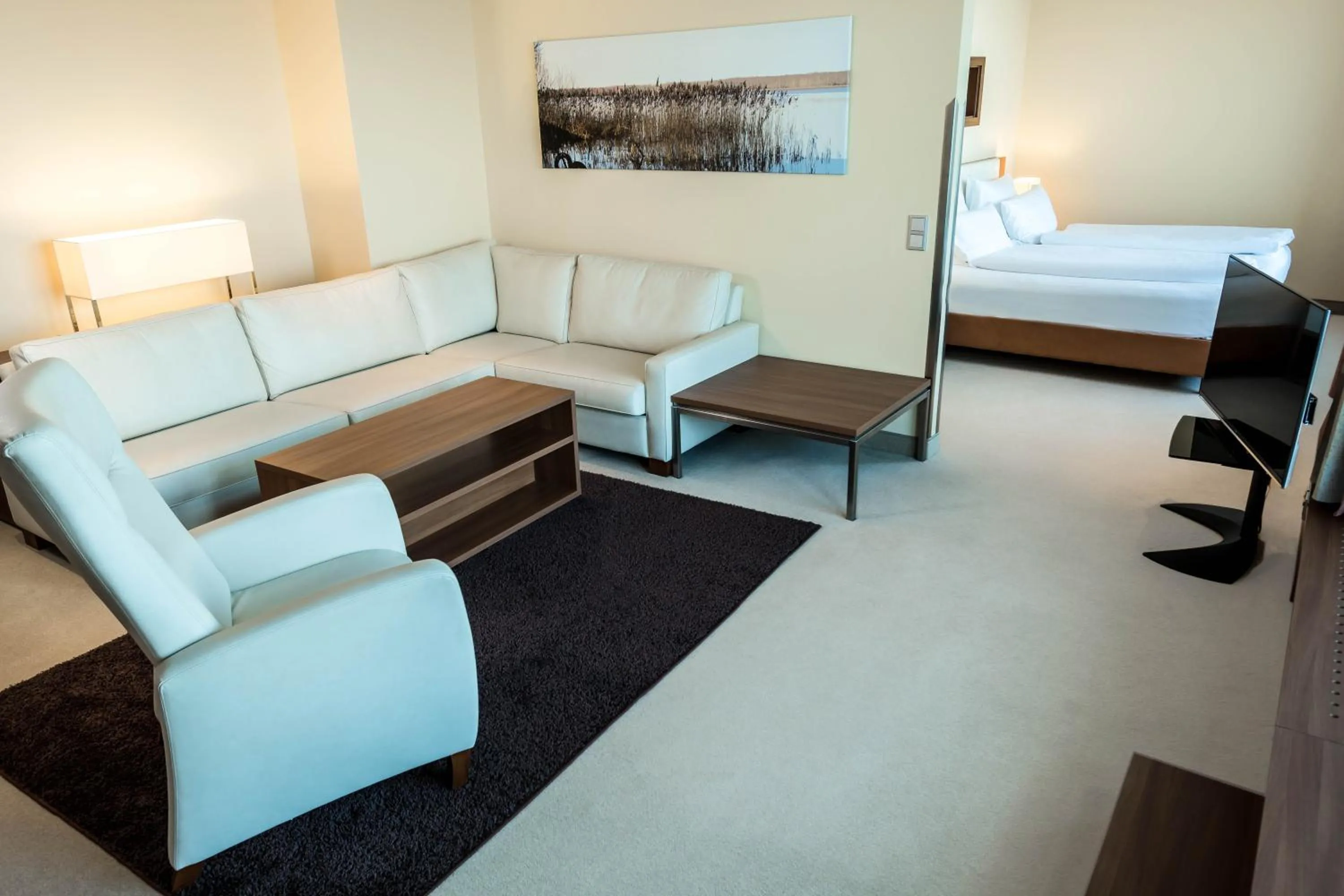 Photo of the whole room, Bed in Seehotel Fleesensee