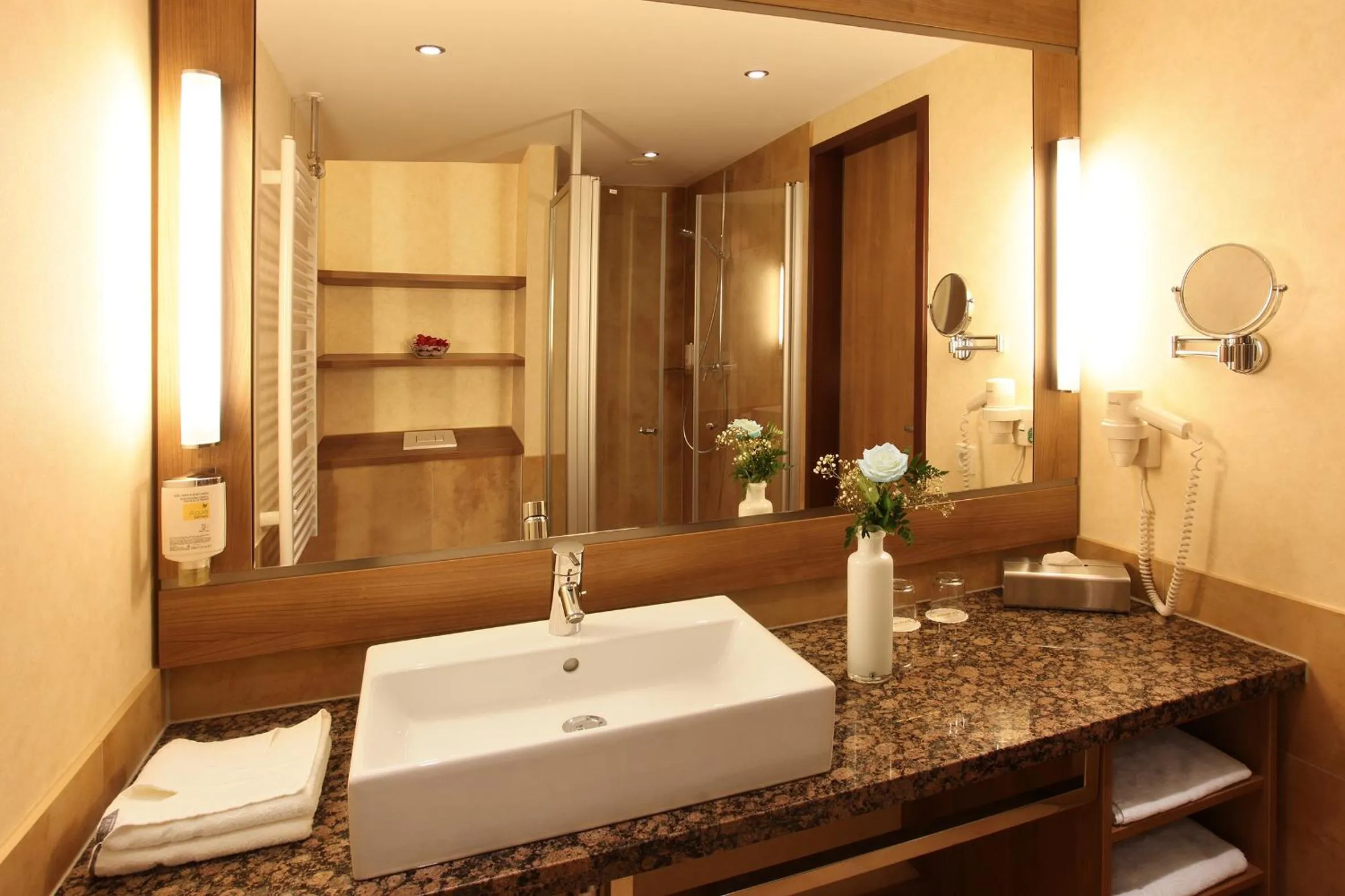 Shower in Seehotel Fleesensee