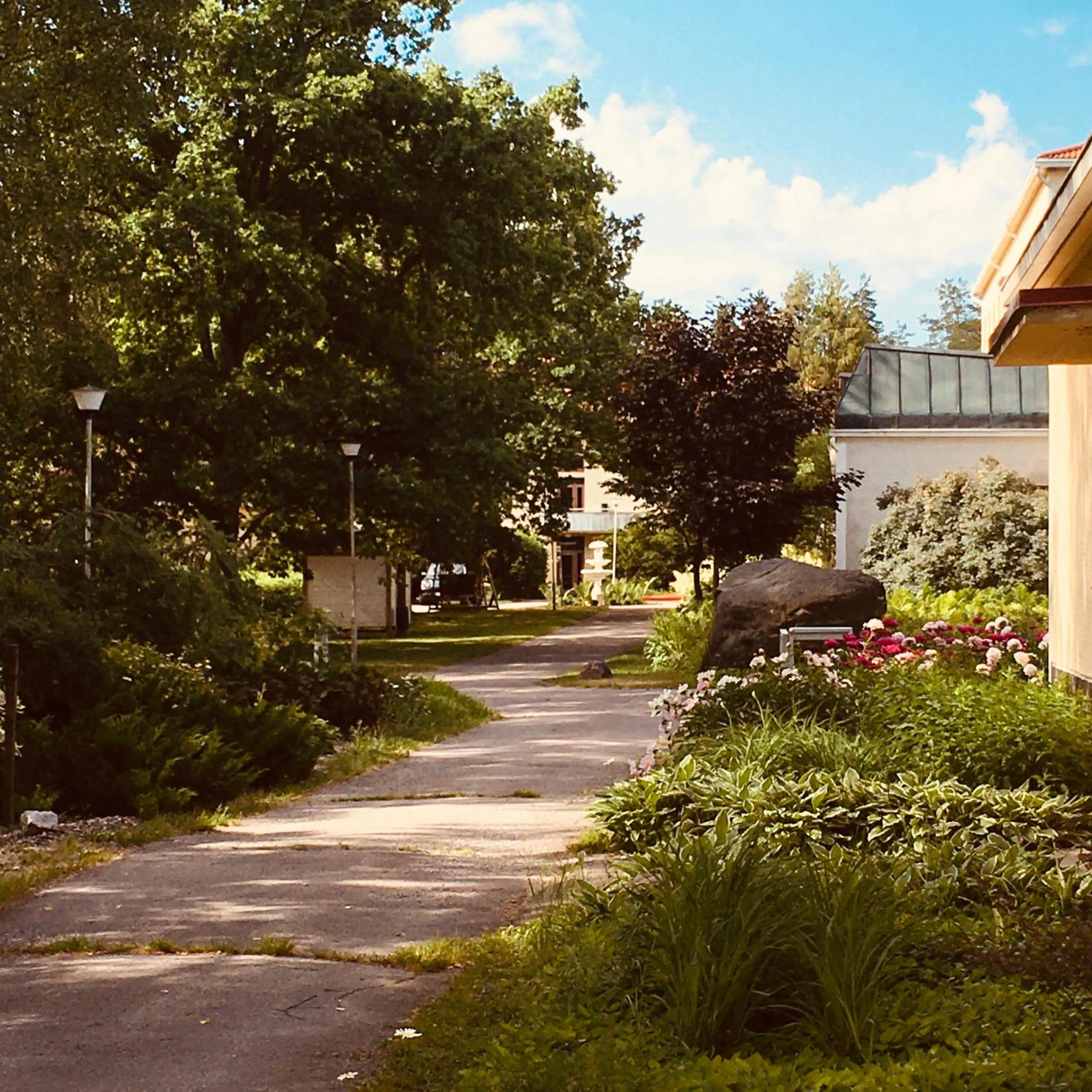 Garden view in Hotel Kiljava