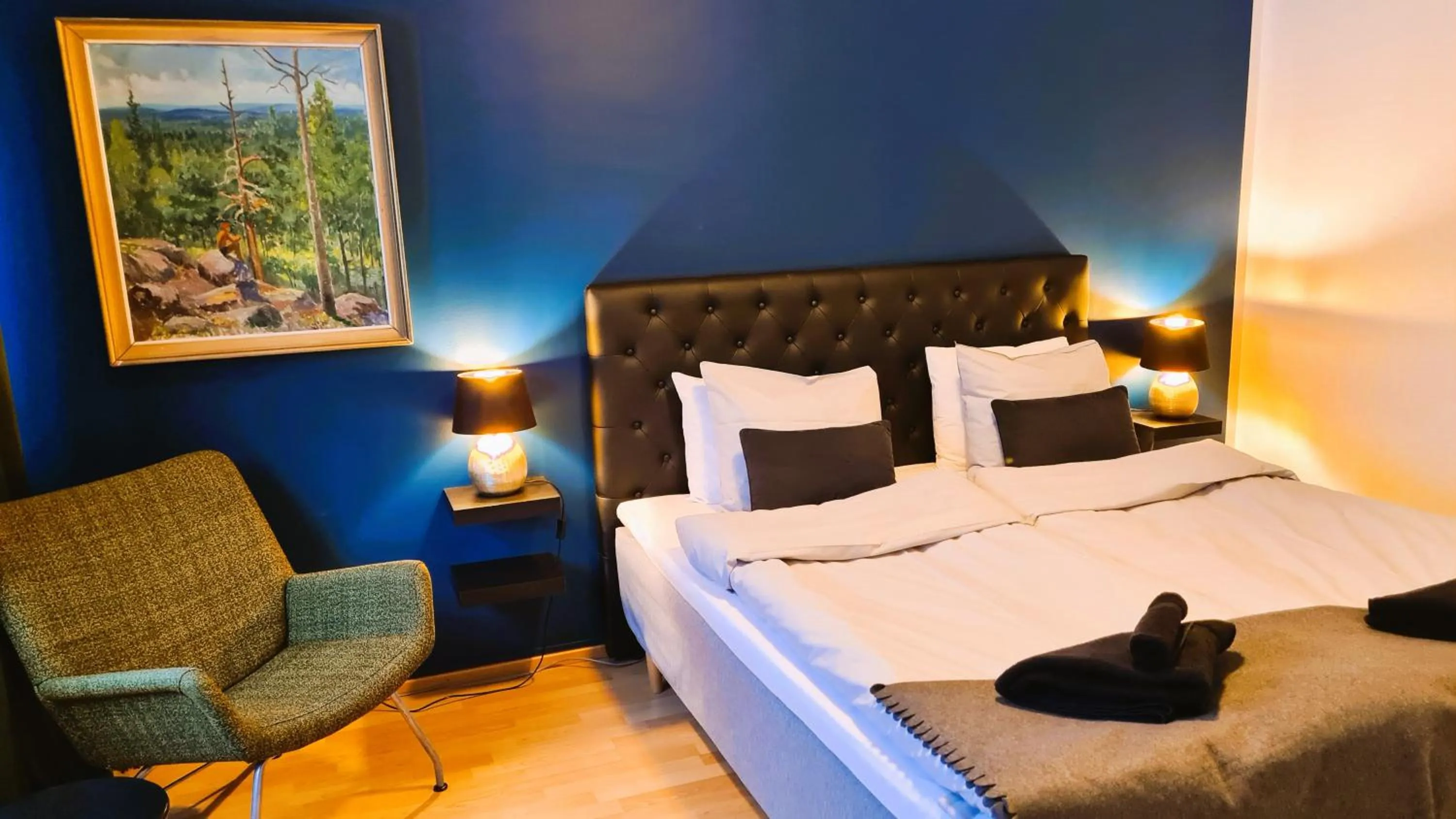 Bed in Hotel Kiljava