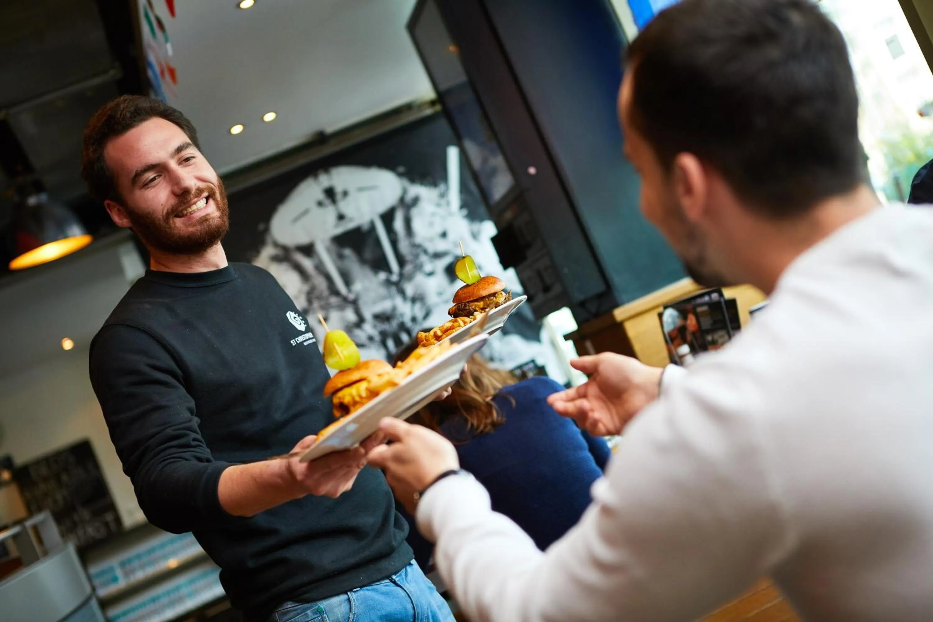 Staff in St Christopher's Inn Paris - Canal