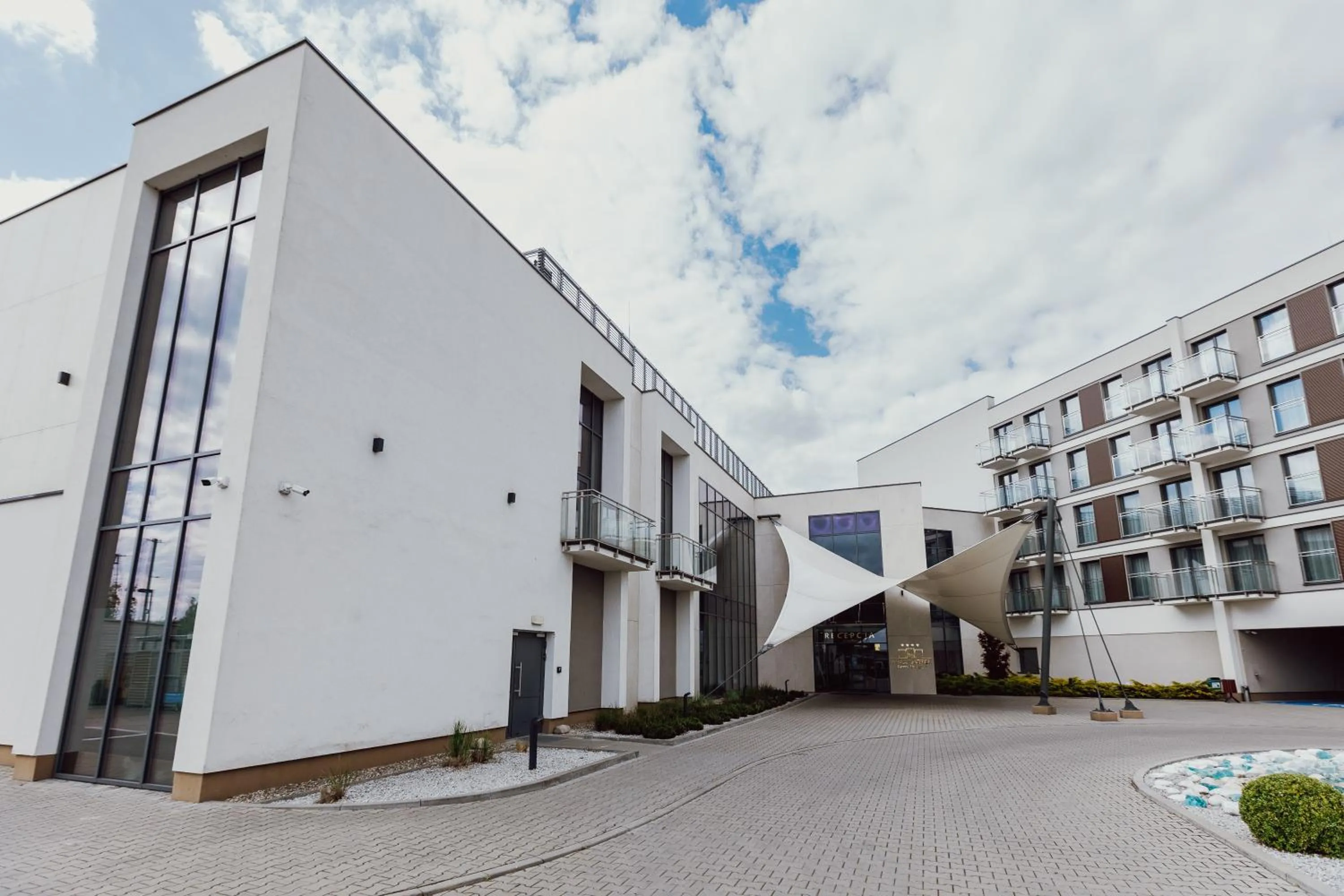 Property building in Aparthotel Termy Uniejów