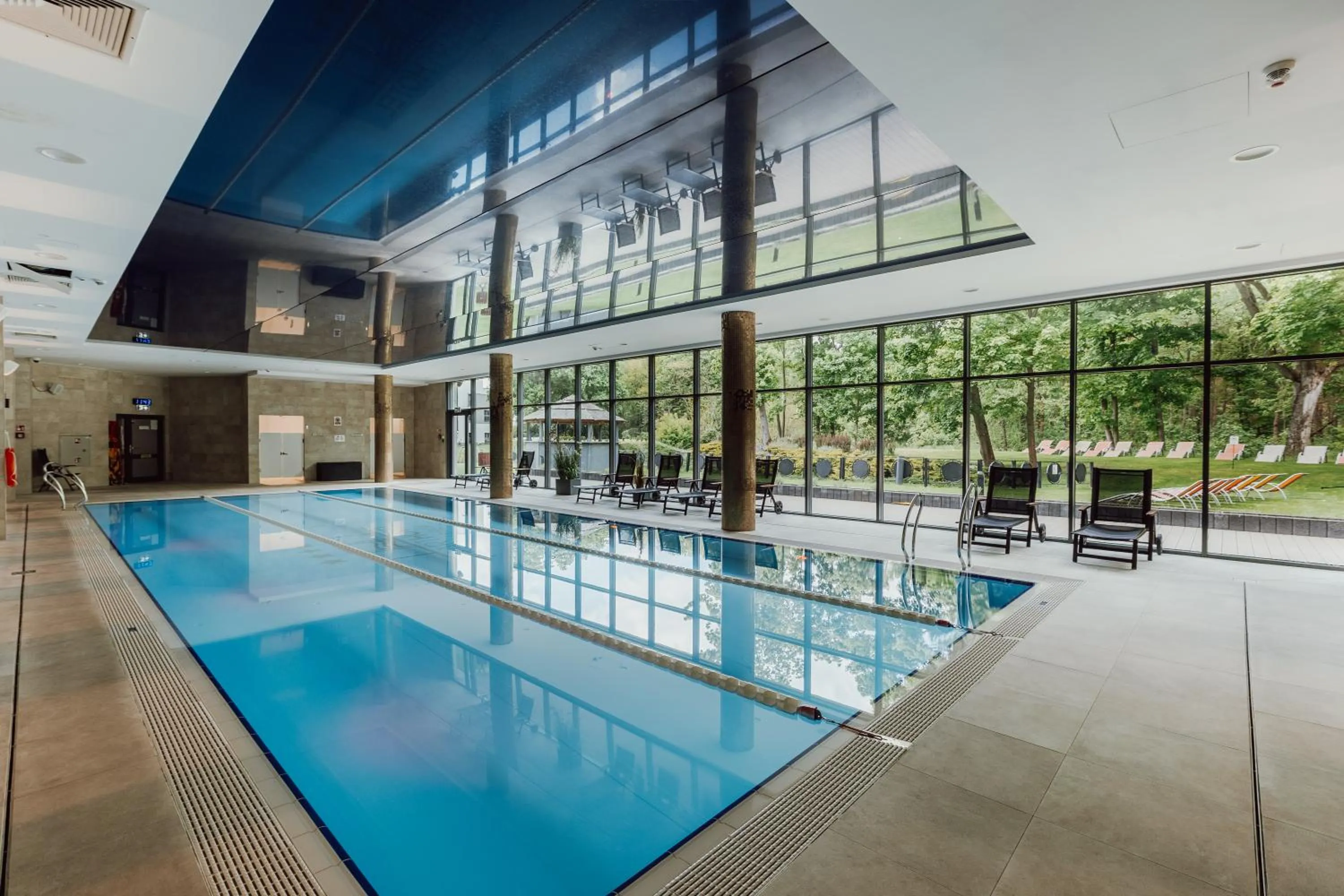 Pool view in Aparthotel Termy Uniejów