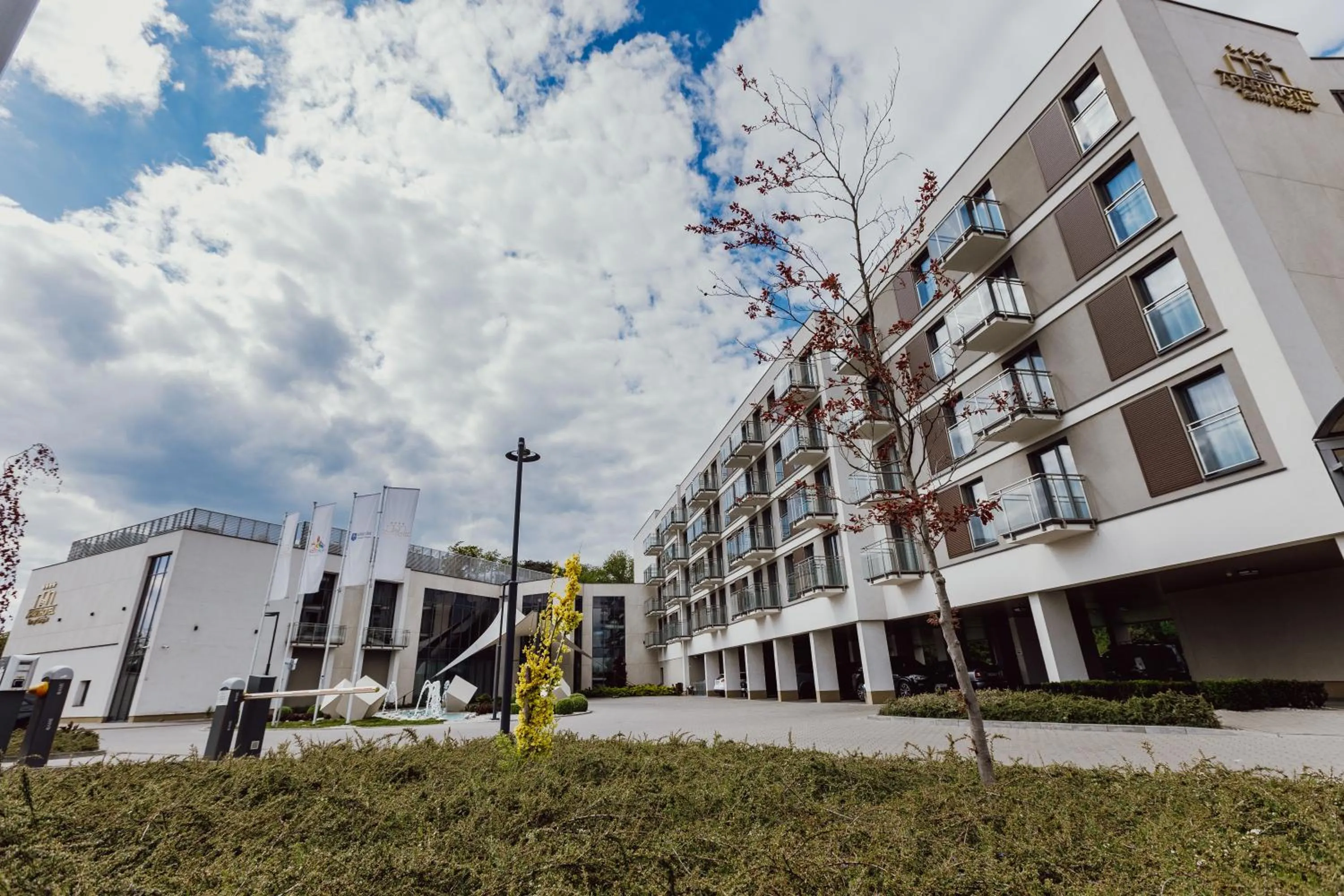 Property building in Aparthotel Termy Uniejów