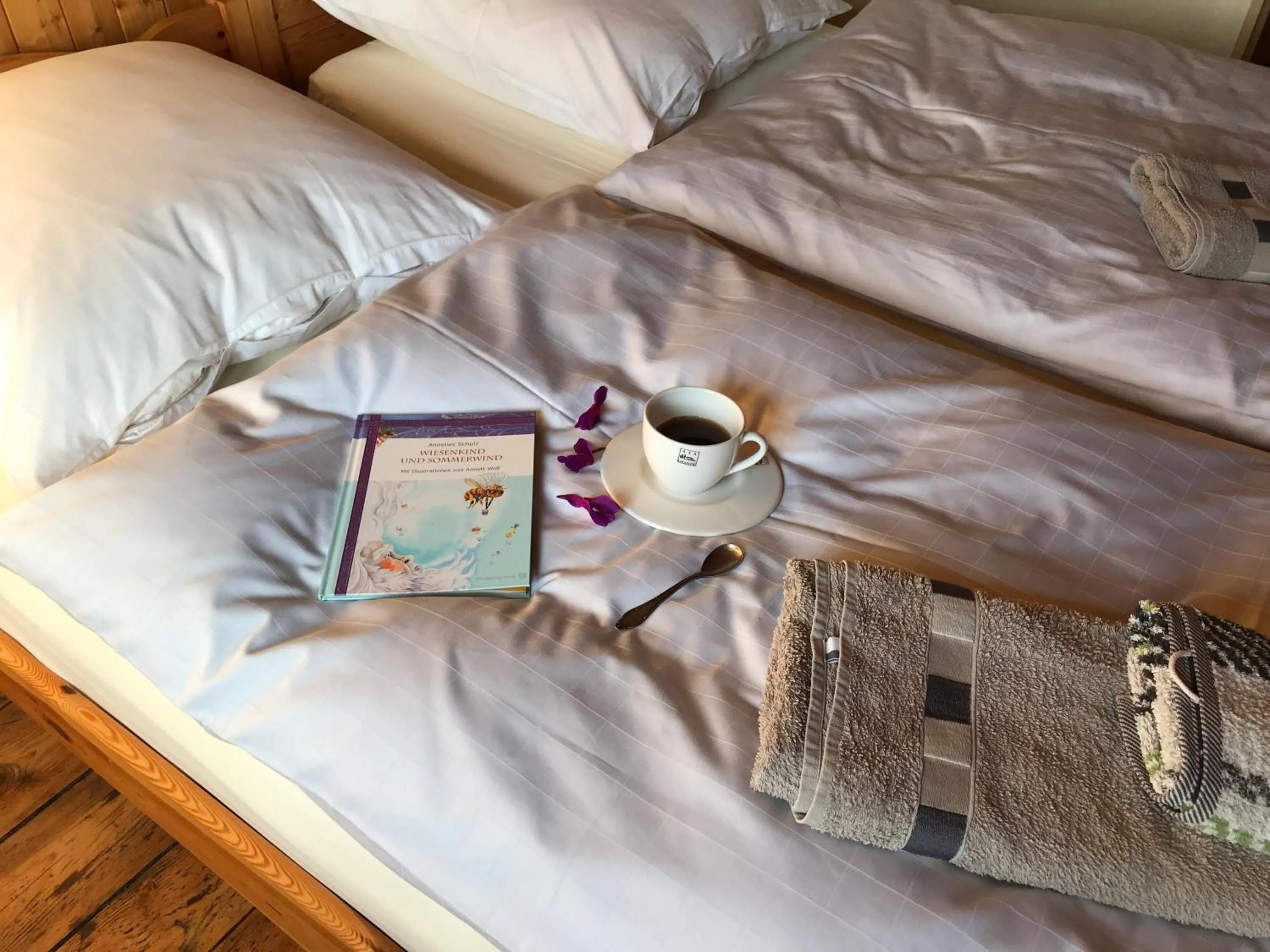 Bed in Pension Grandel