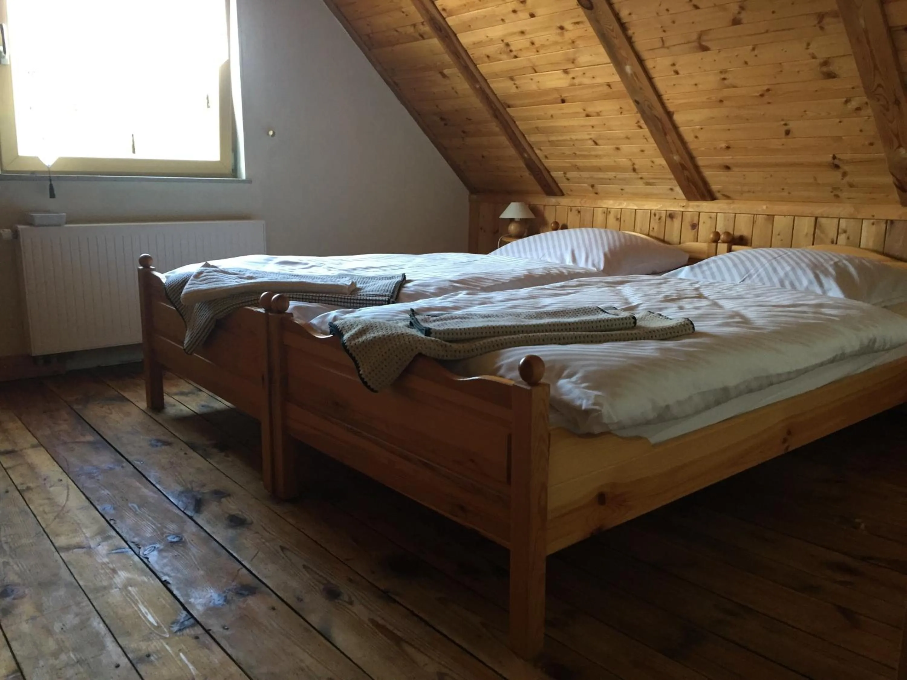 Bedroom, Bed in Pension Grandel