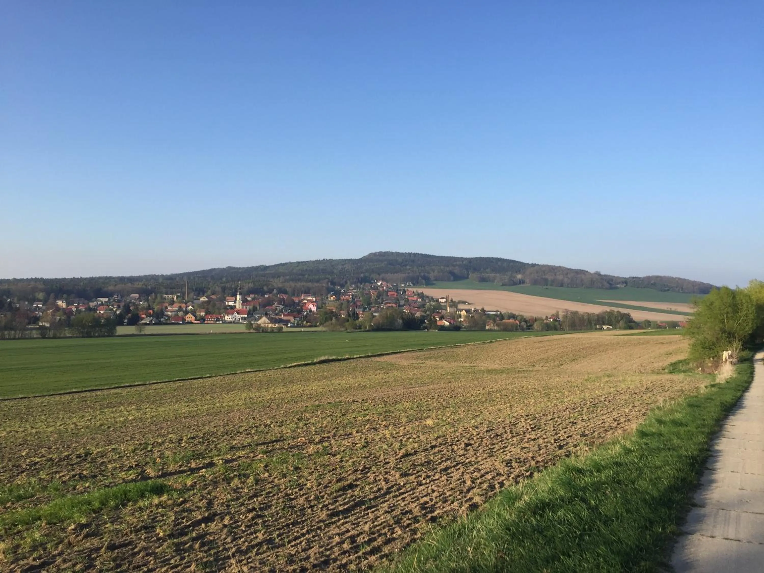 Natural landscape in Pension Grandel