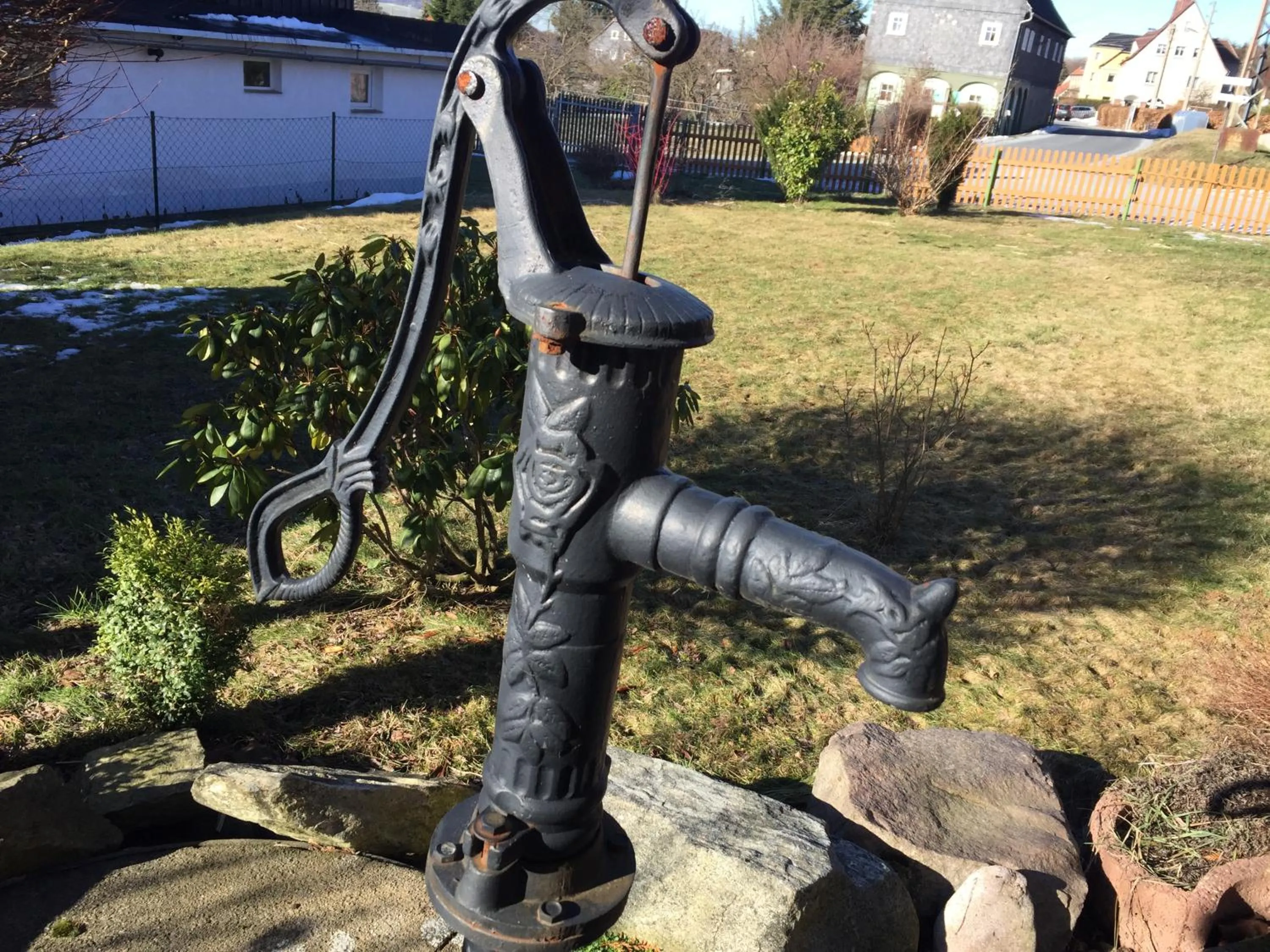 Garden in Pension Grandel