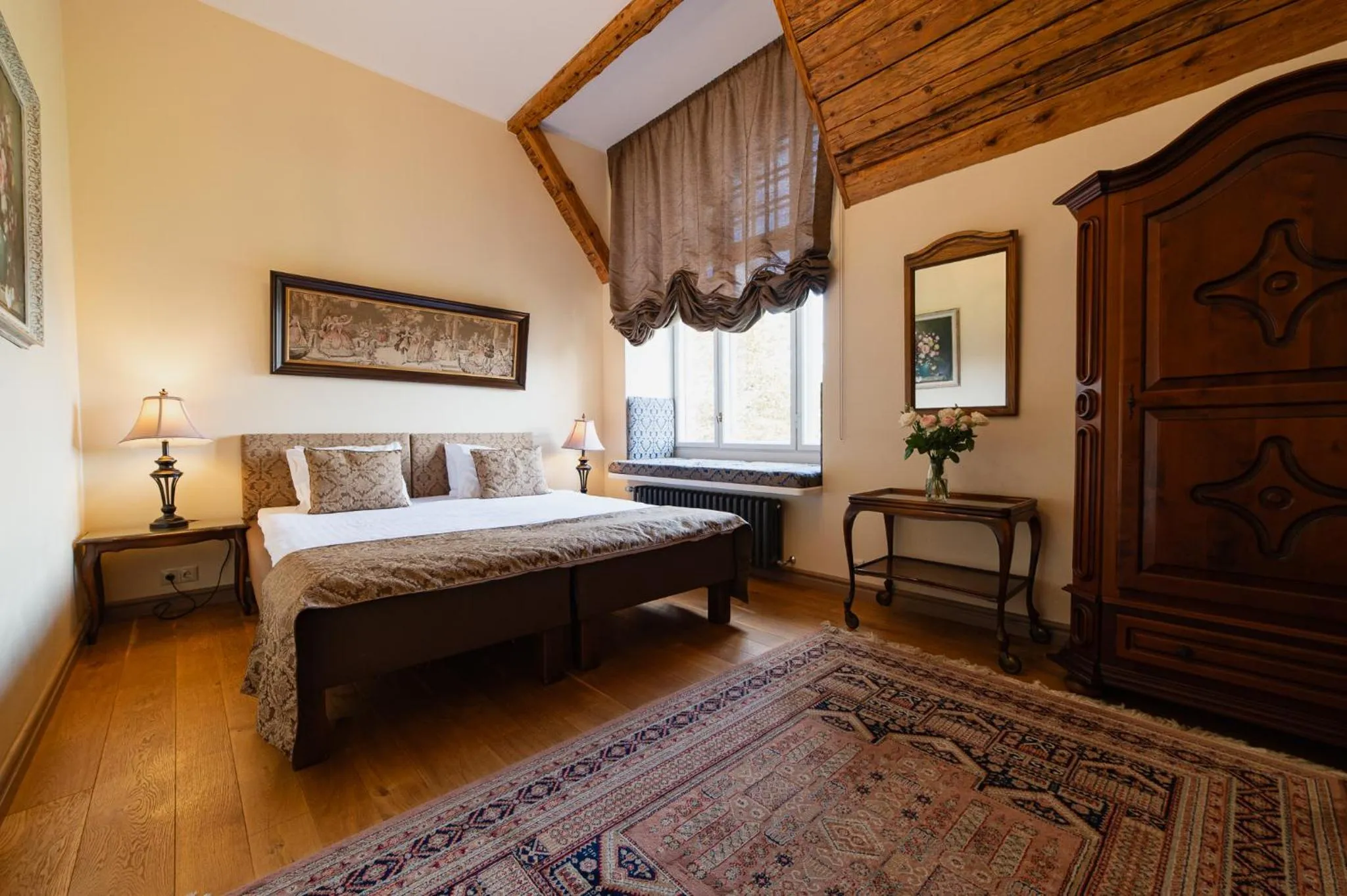 Bed in Boutique Hotel Virkas muiža