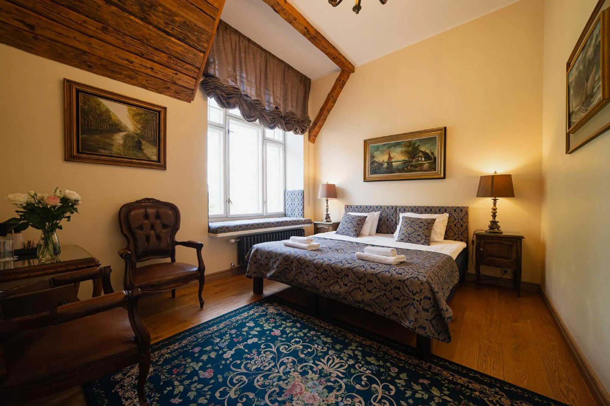 Bed in Boutique Hotel Virkas muiža