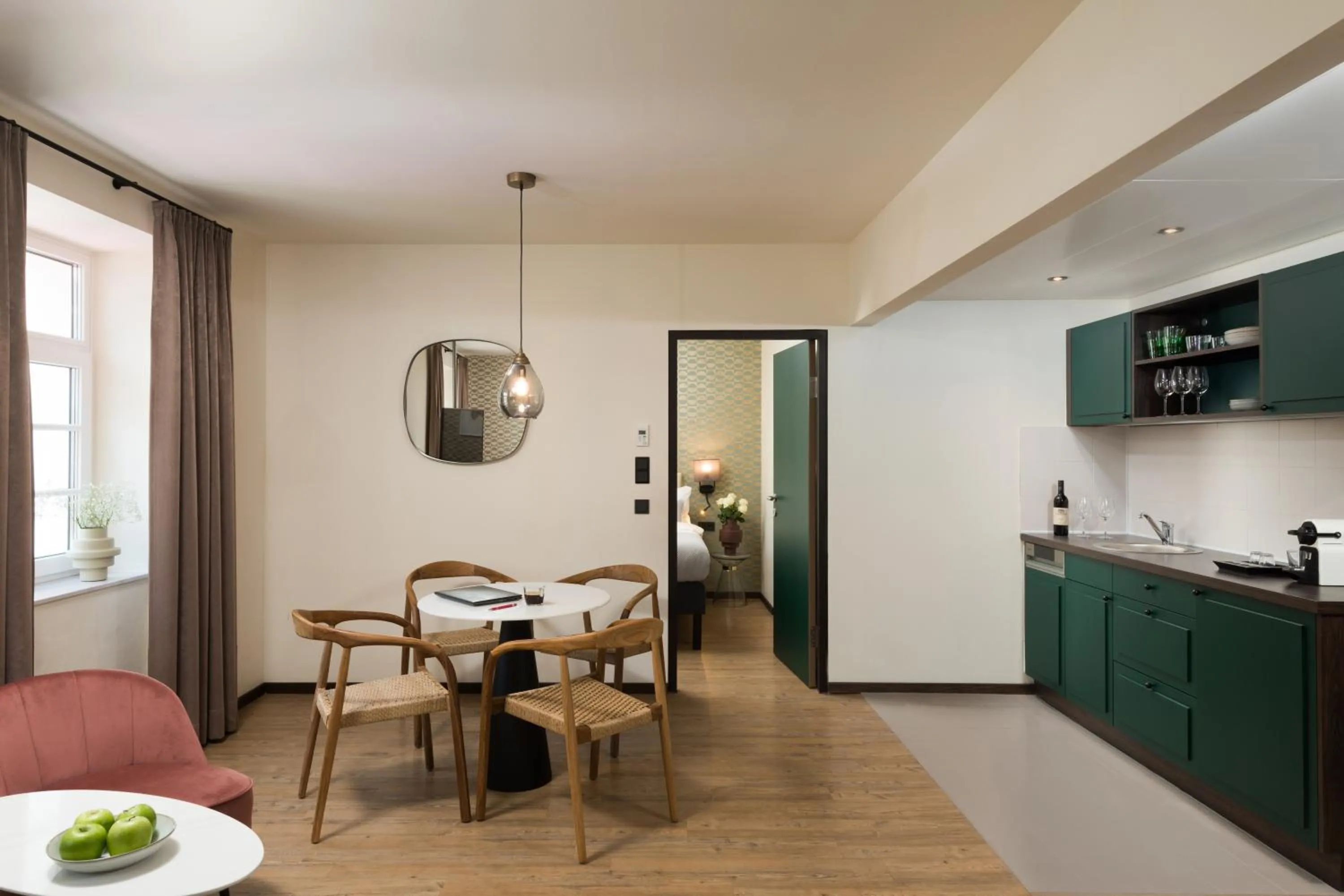 Kitchen or kitchenette in master Mirabell