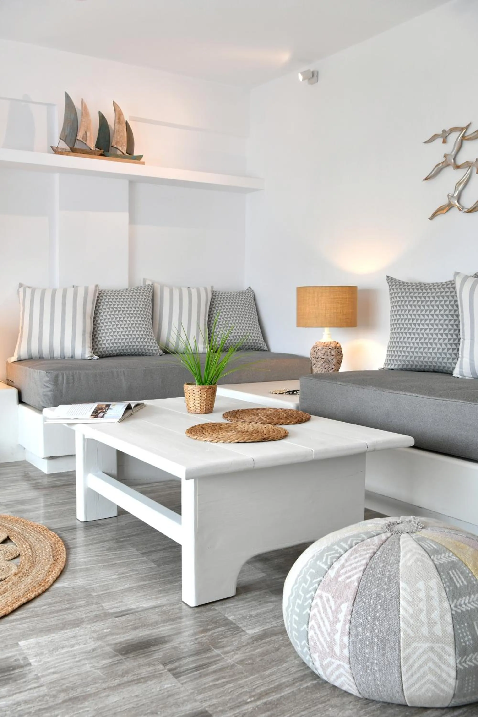 Living room in Ammos Luxury Rooms & Home