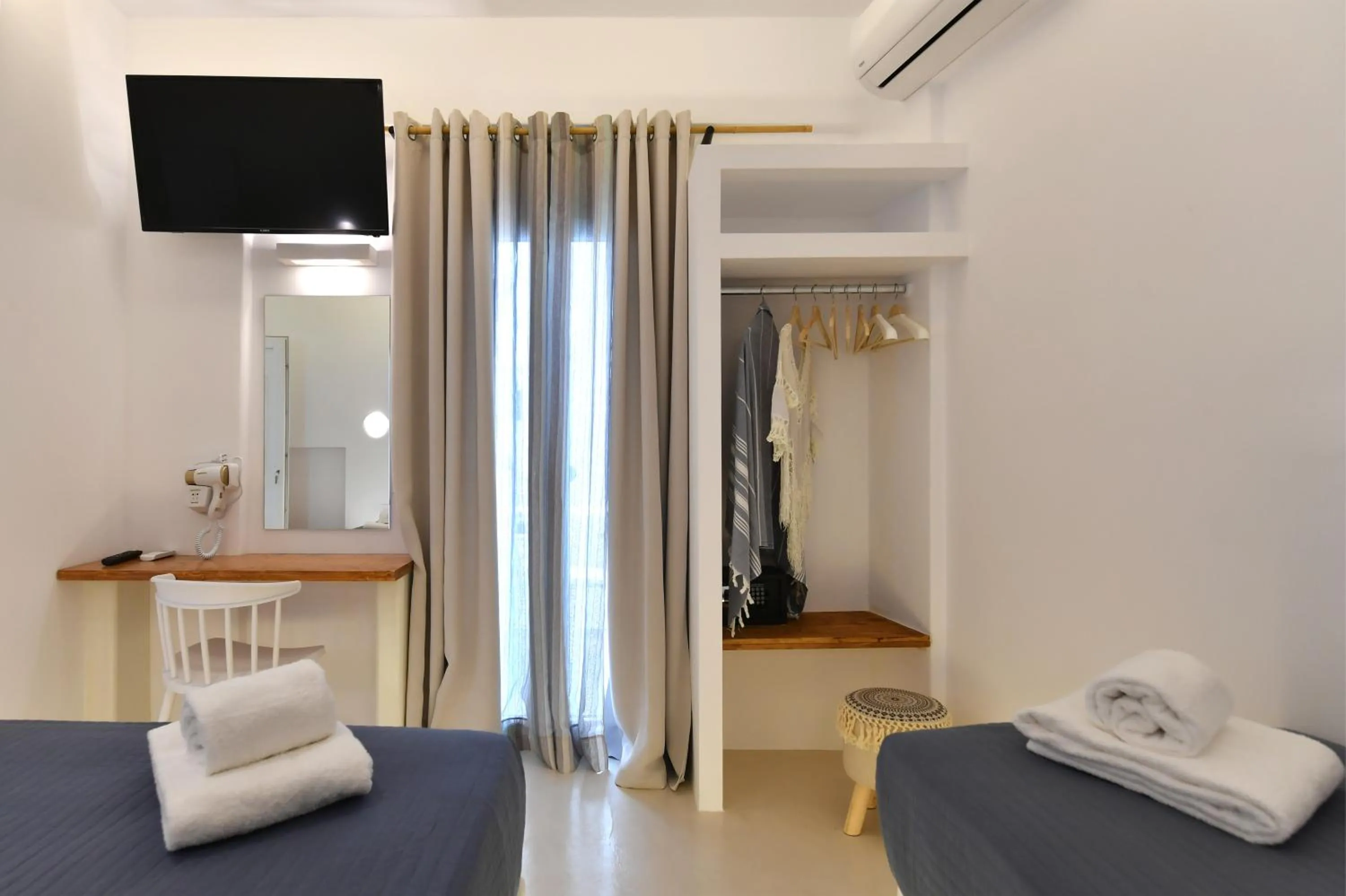 Bed in Ammos Luxury Rooms & Home