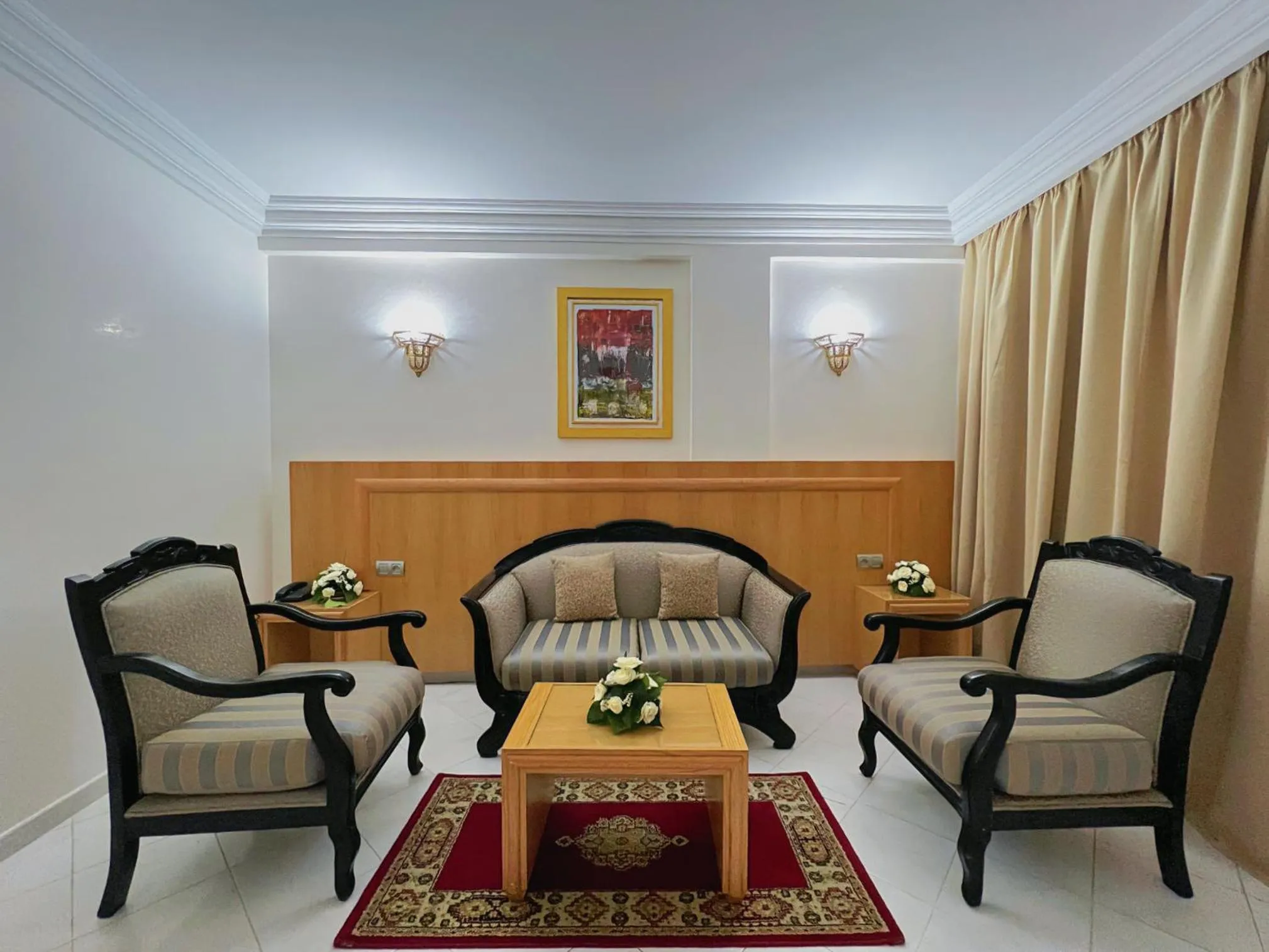 Living room in Majliss Hotel Downtown