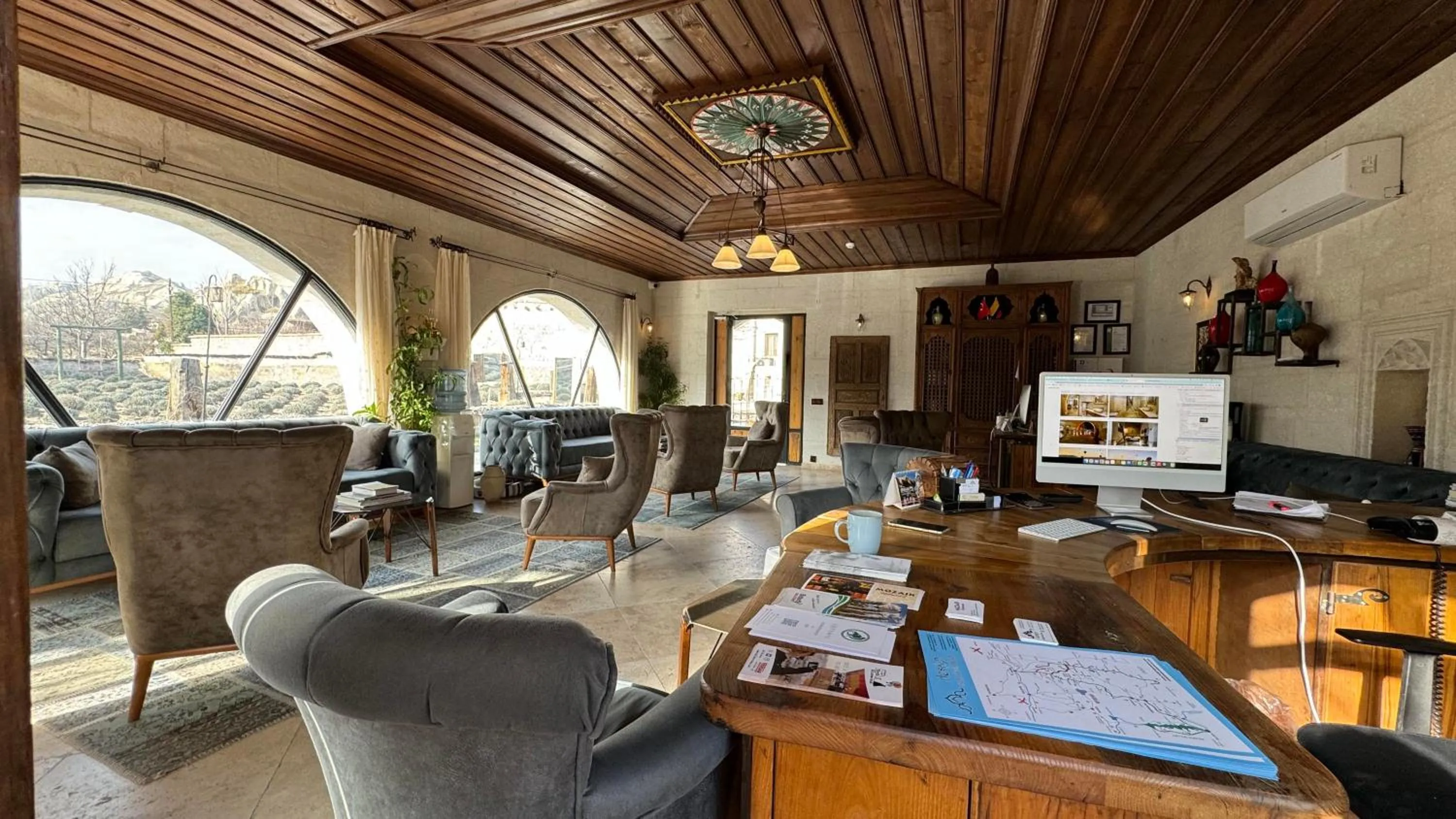 Lobby or reception in Design Cave Hotel