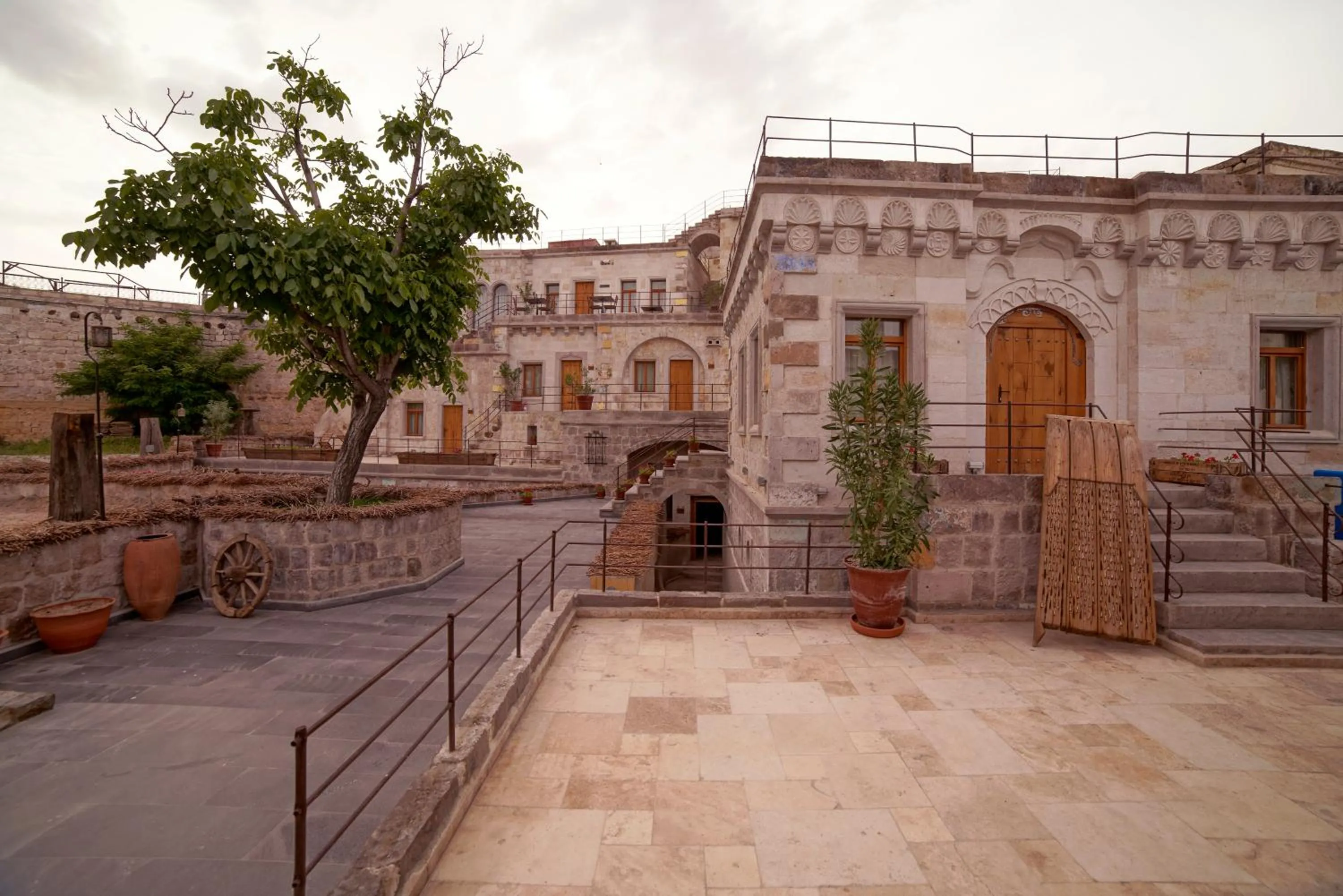 Patio in Design Cave Hotel