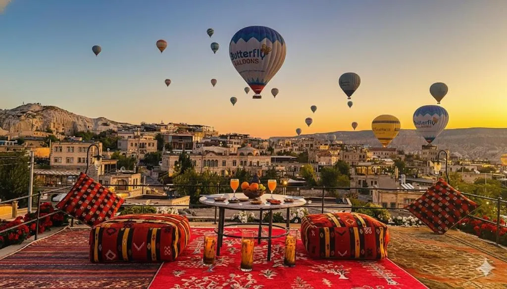 Balcony/Terrace in Design Cave Hotel