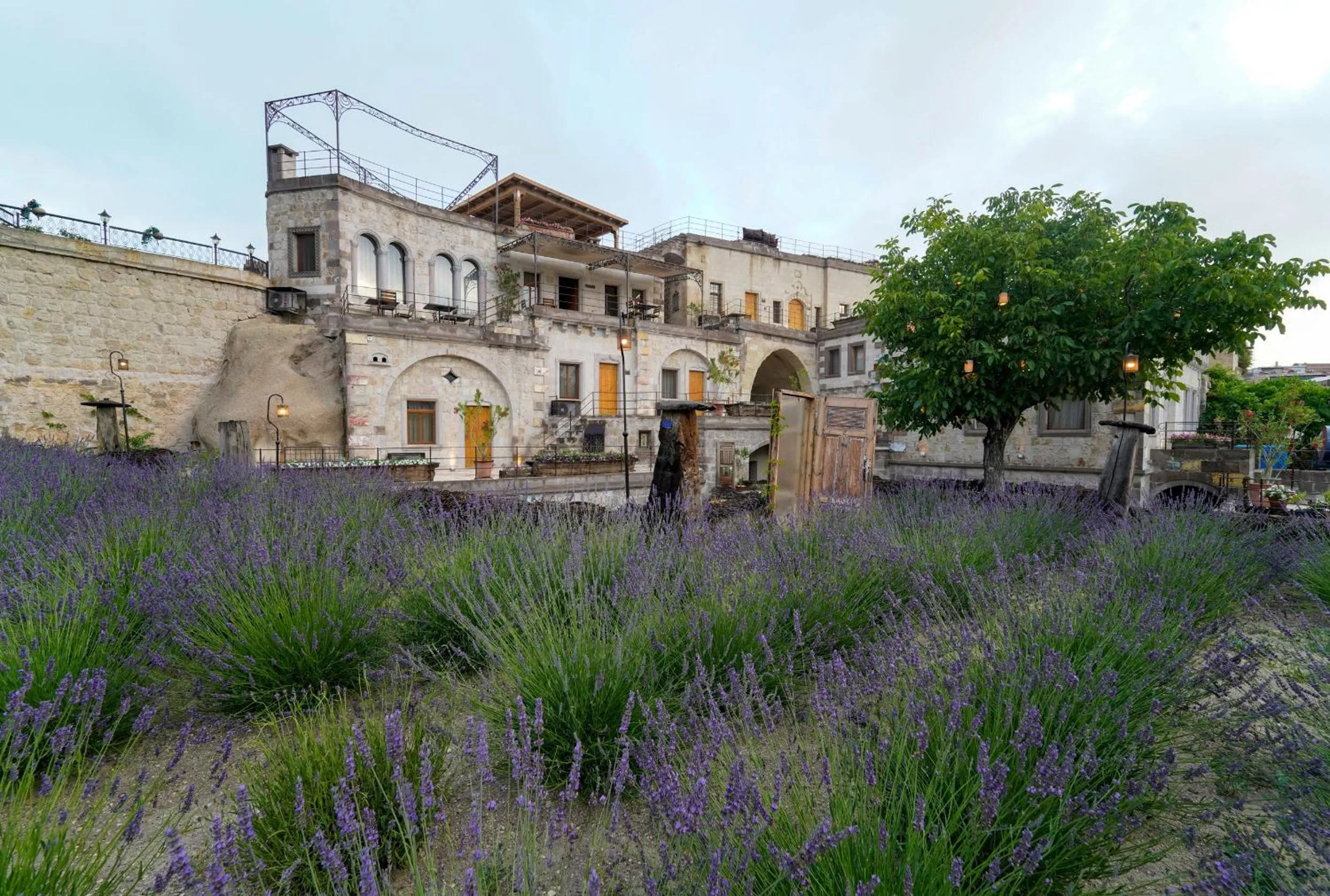 Property building in Design Cave Hotel