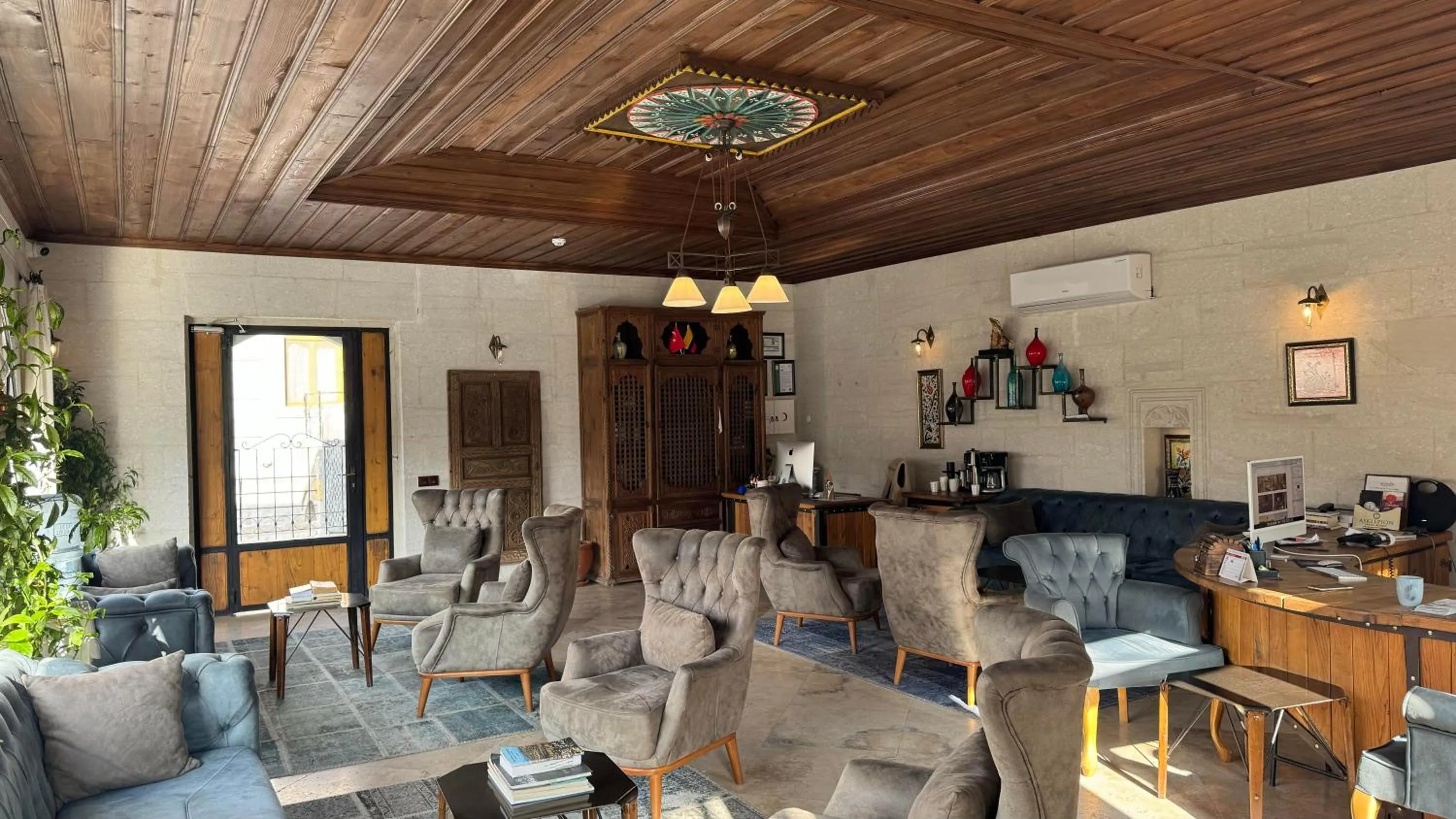 Lobby or reception in Design Cave Hotel