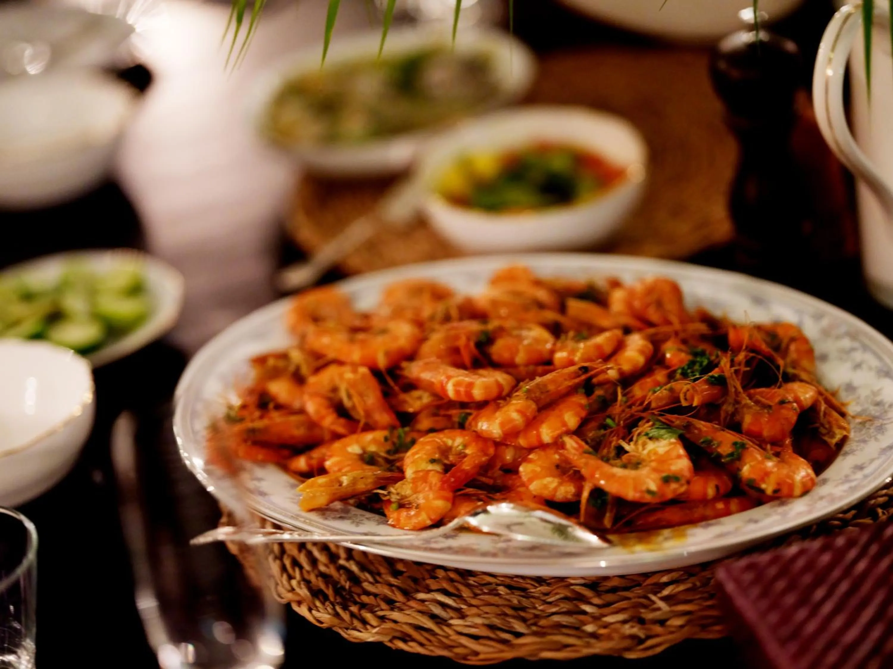 Food close-up in Villa SPACE