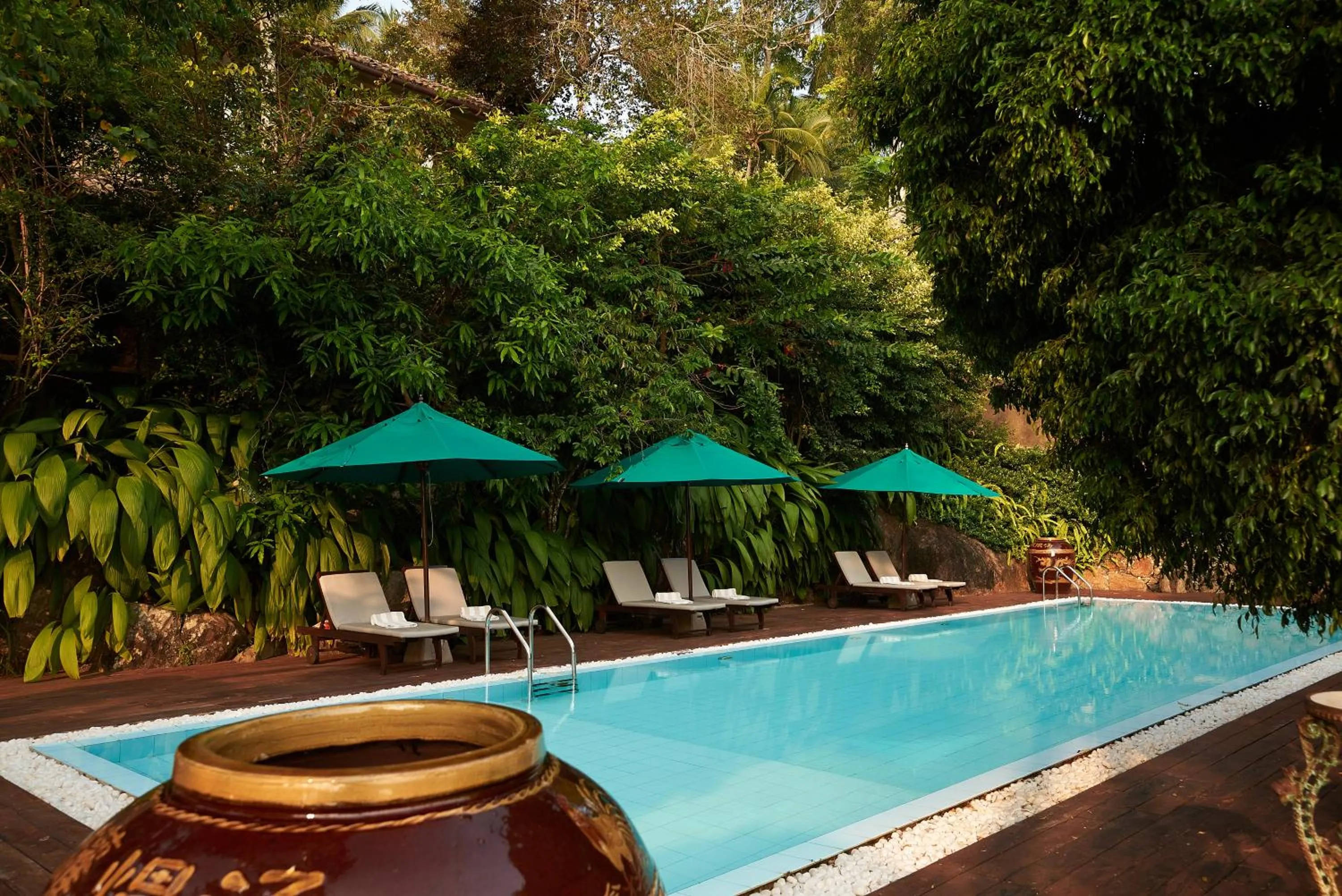 Swimming pool in Villa SPACE