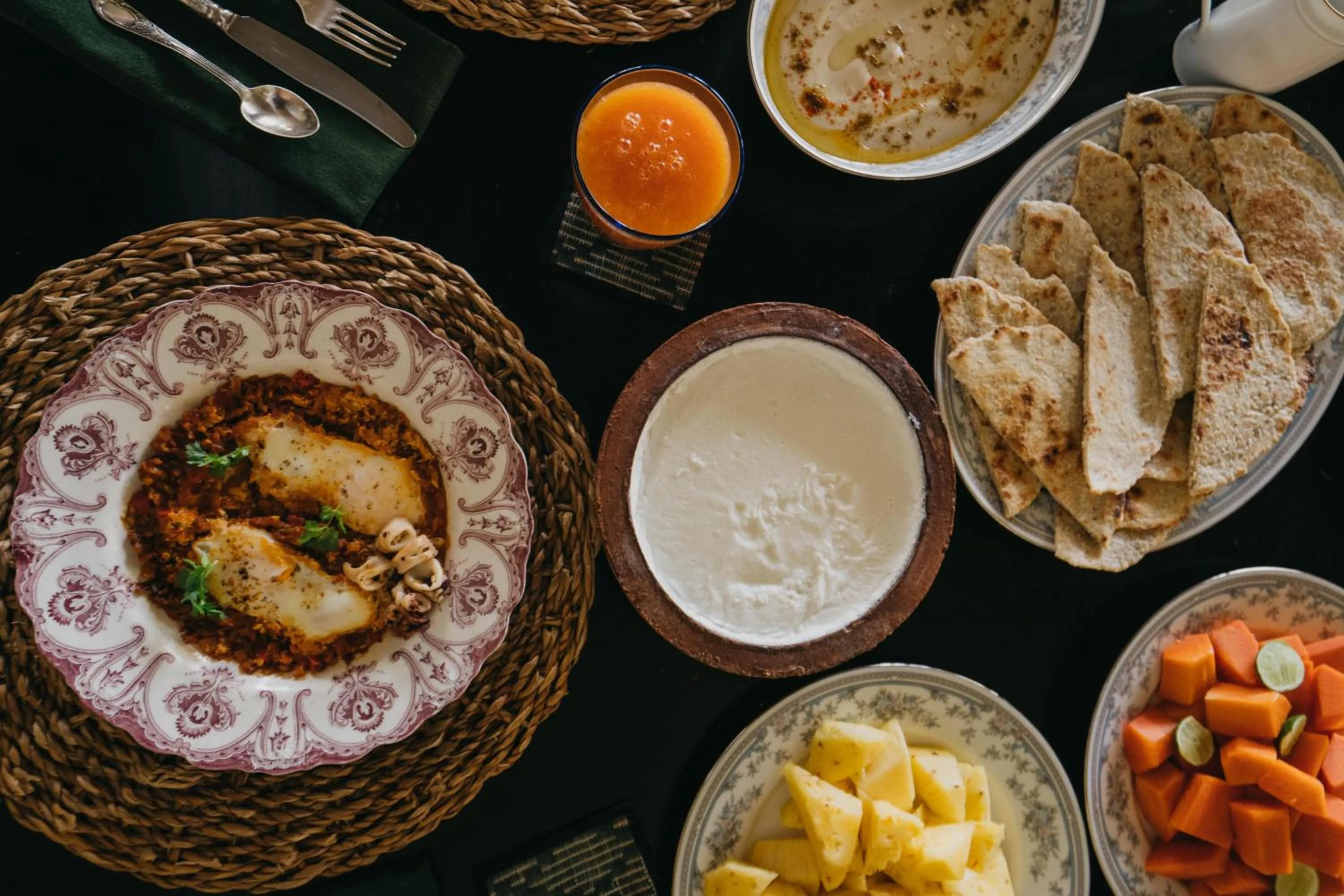 Food and drinks in Villa SPACE