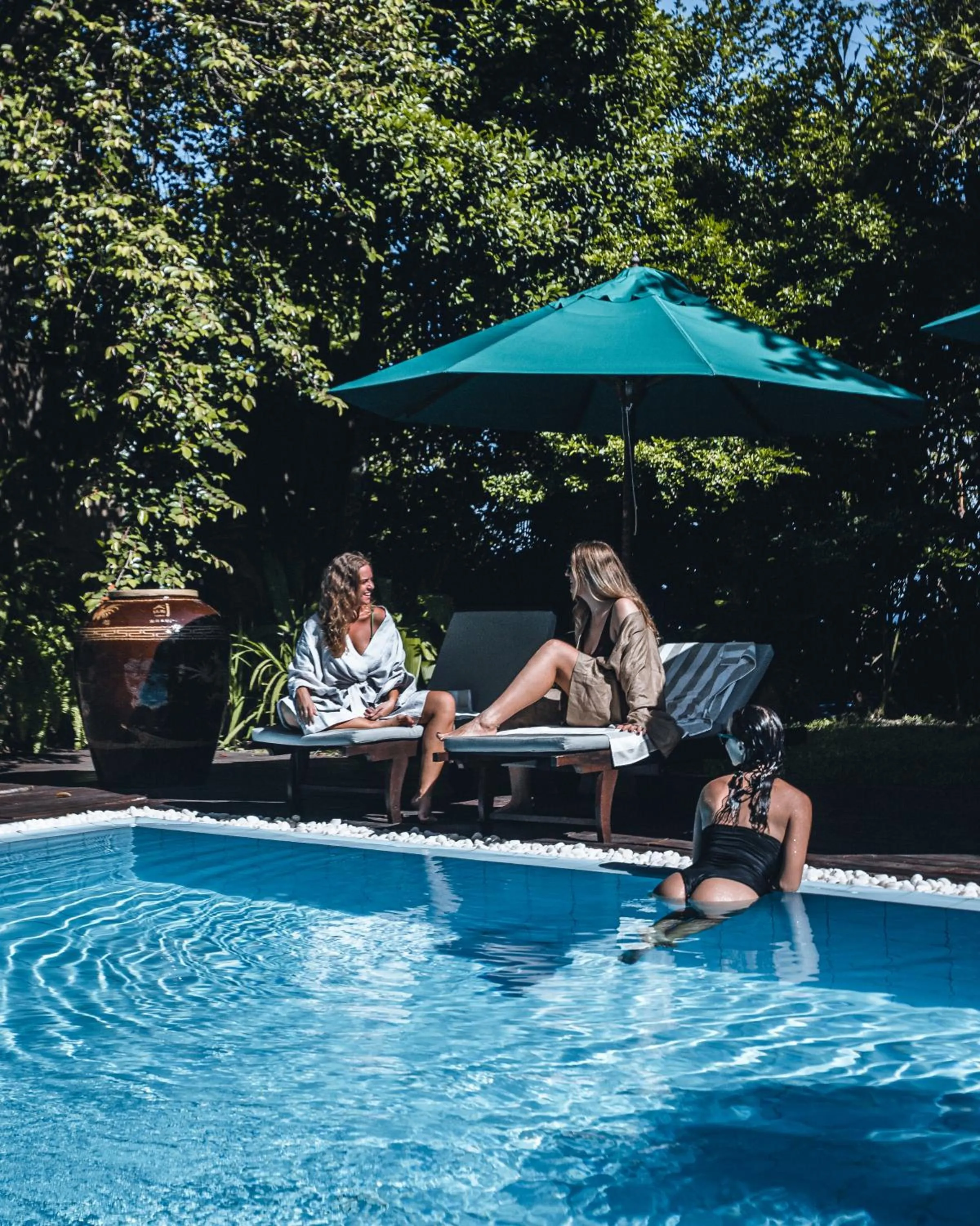 Swimming pool in Villa SPACE