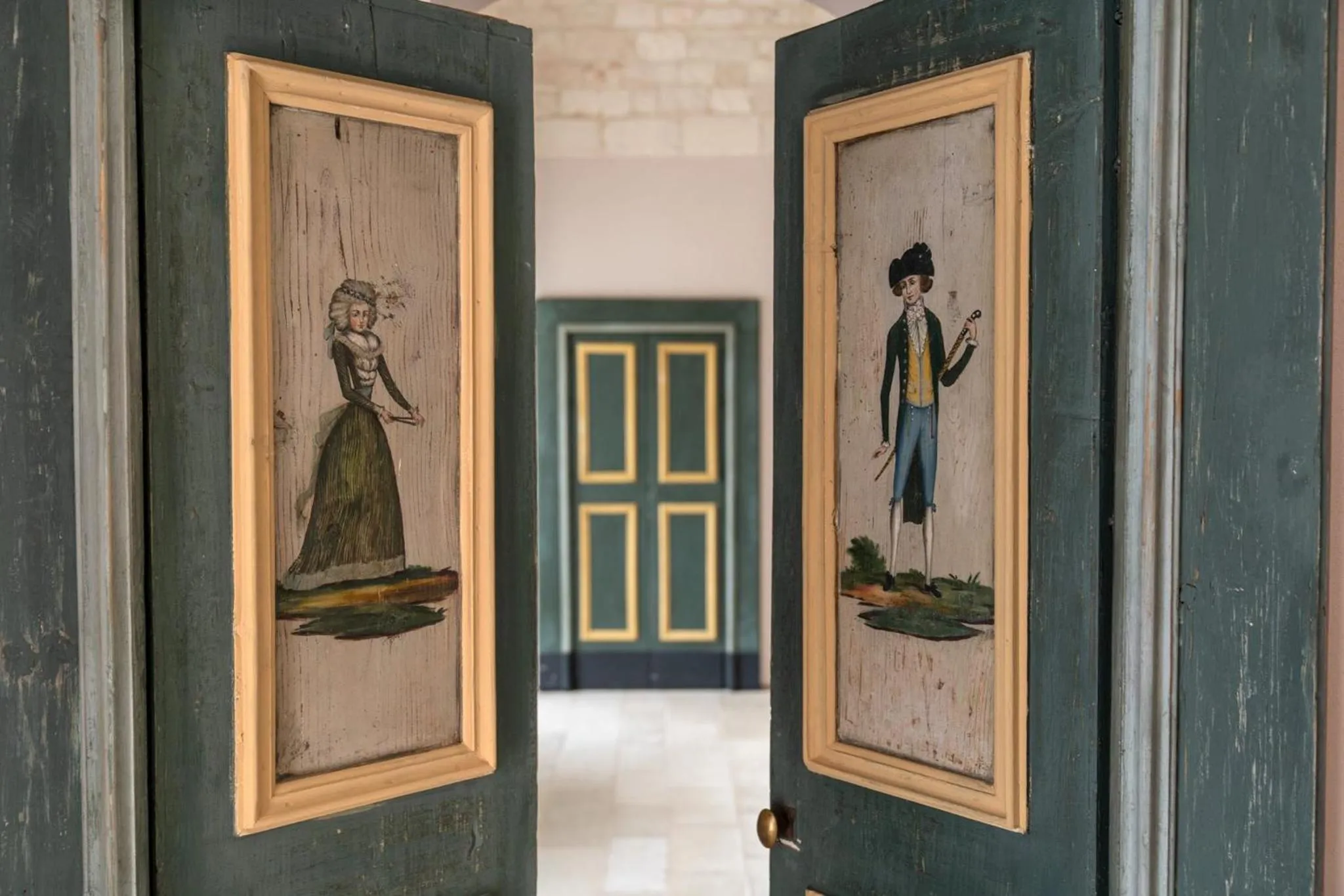 Decorative detail in Masseria Grofoleo