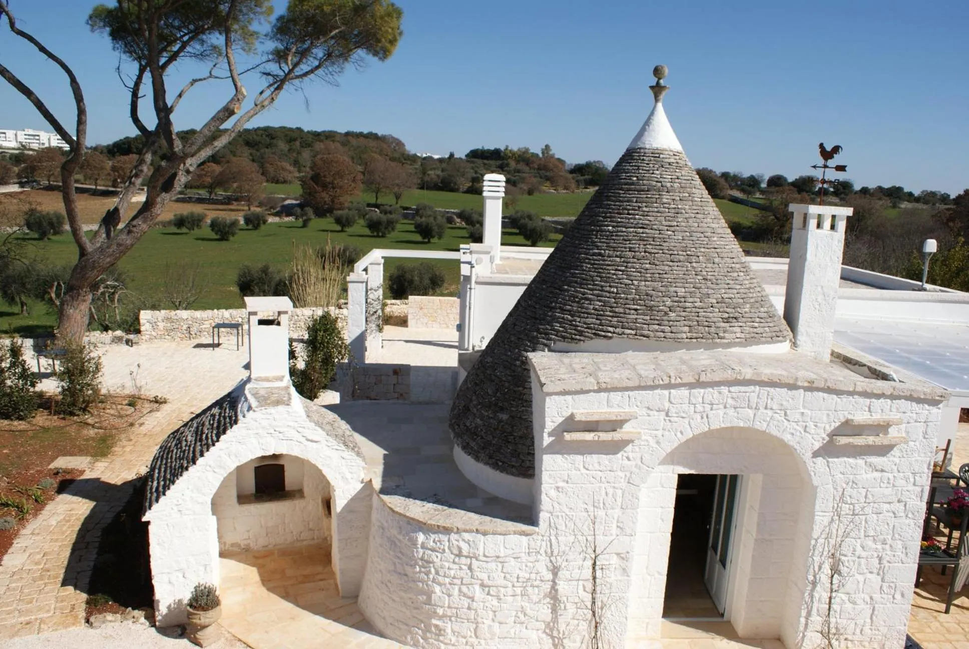 Garden in Masseria Grofoleo