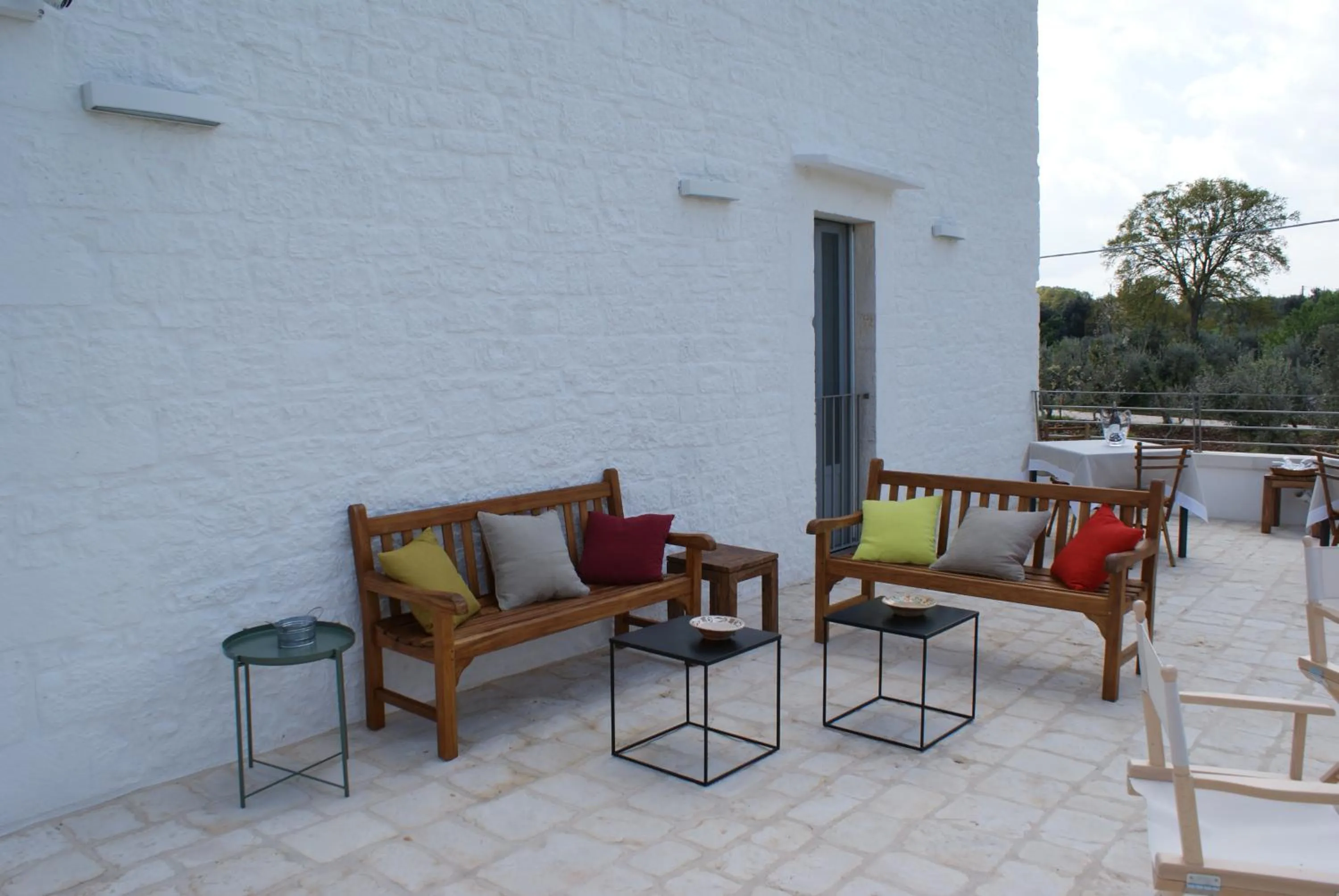 Balcony/Terrace in Masseria Grofoleo