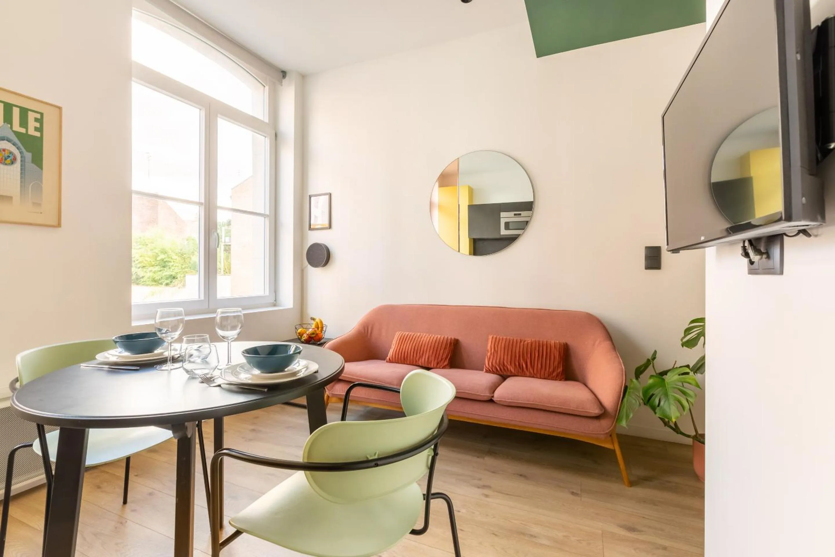 Living room in Le Chat Qui Dort - Vieux Lille II