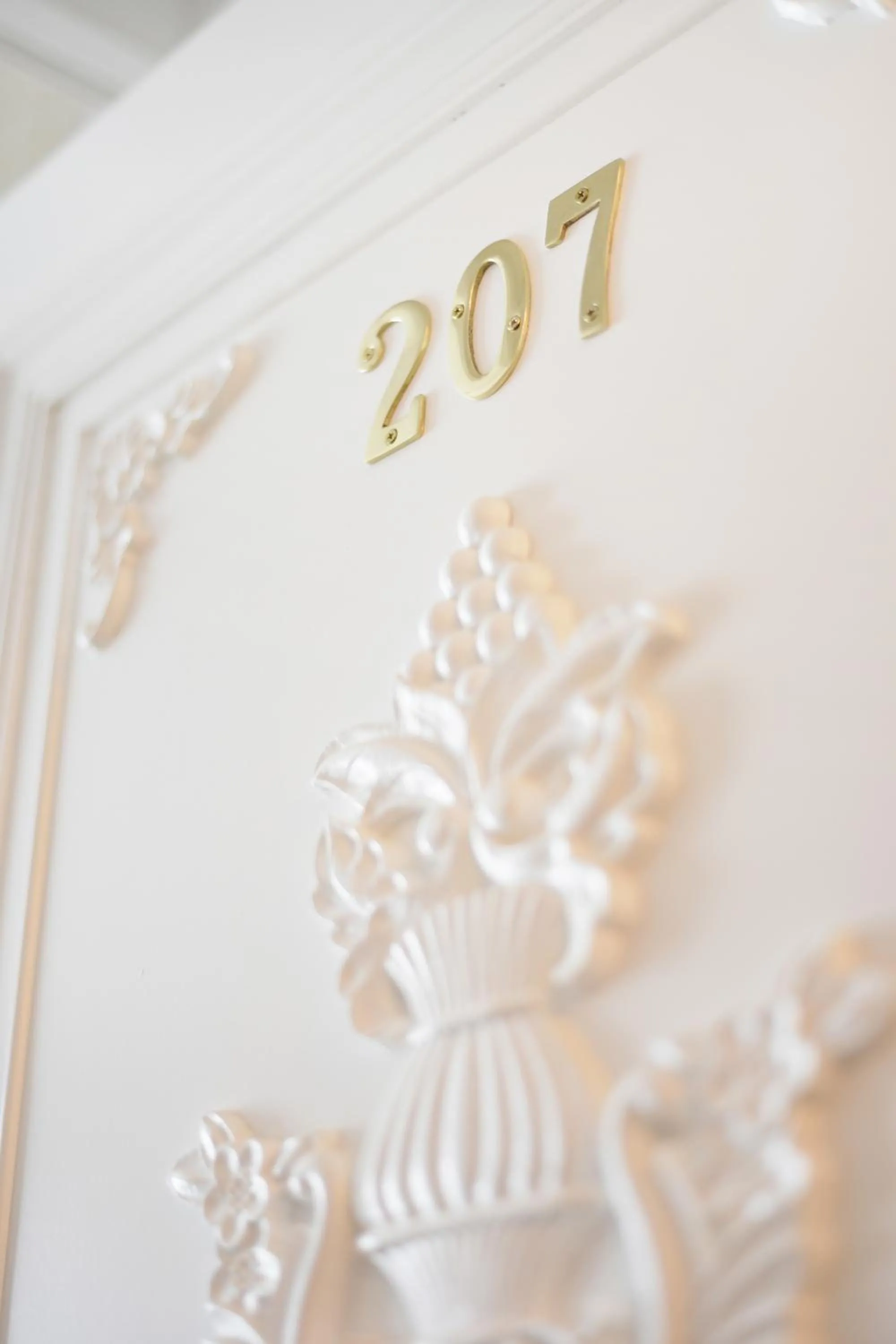Decorative detail in Hotel The Stamp