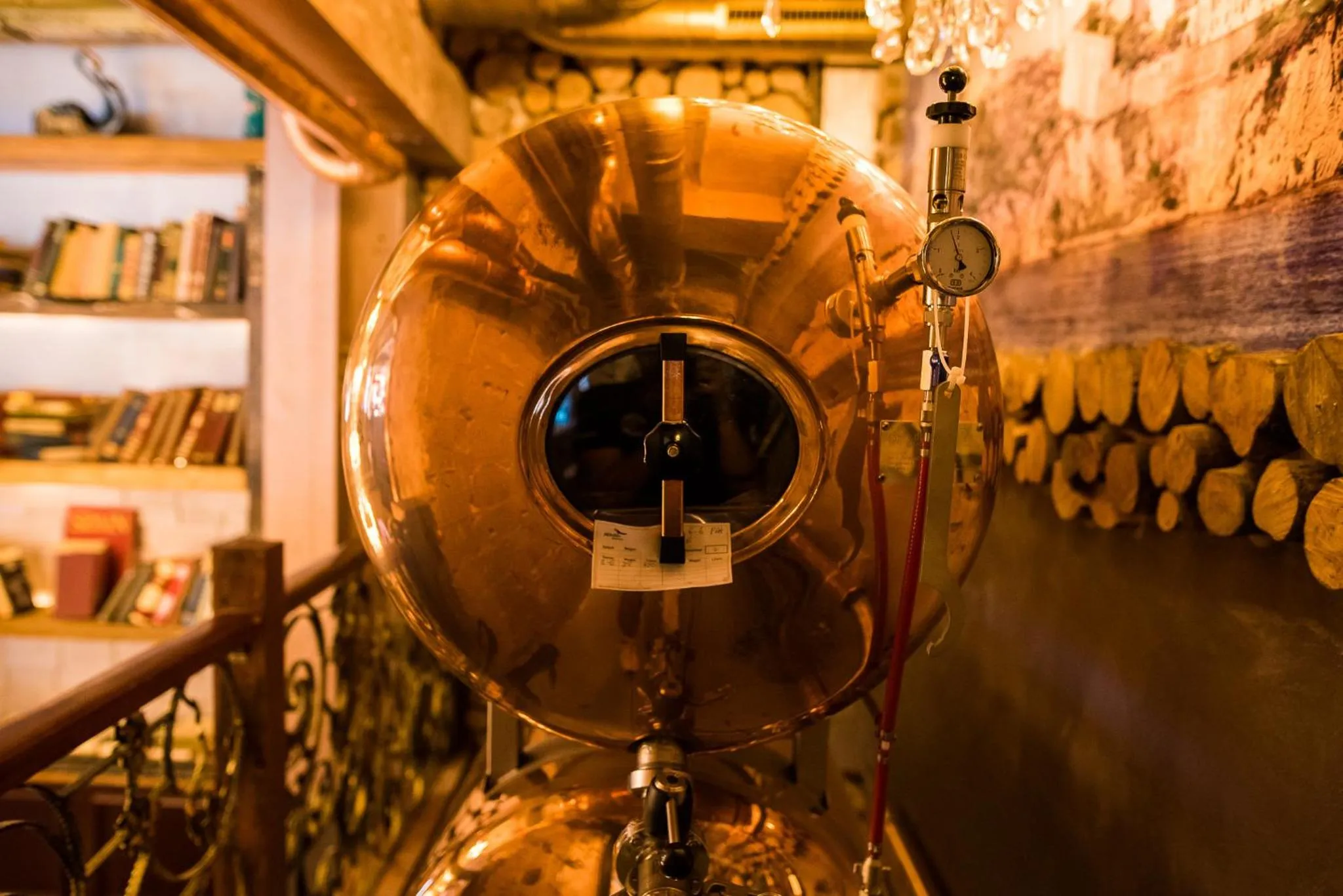 Decorative detail in Hotel The Stamp