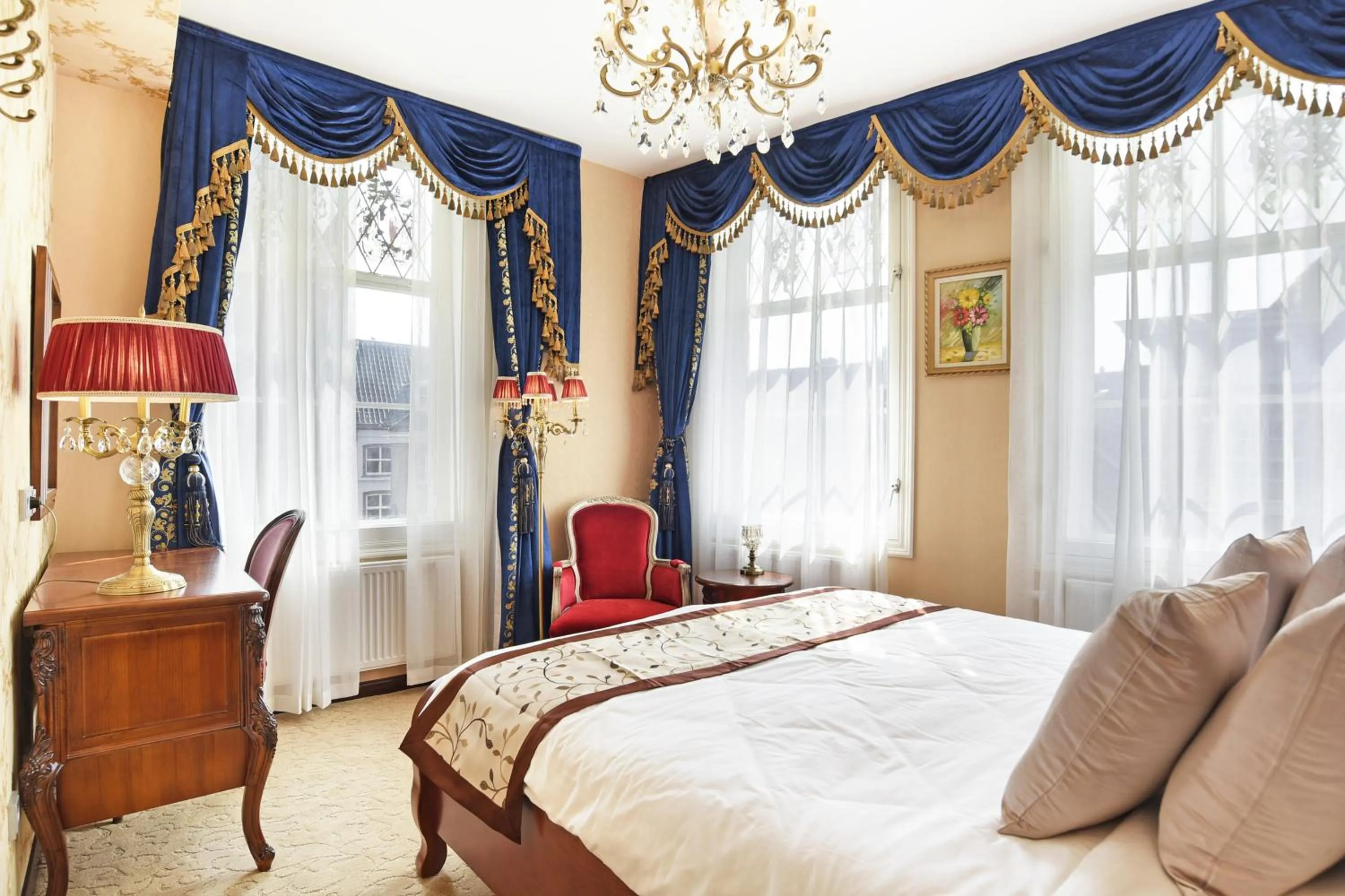 Bedroom, Bed in Hotel The Stamp