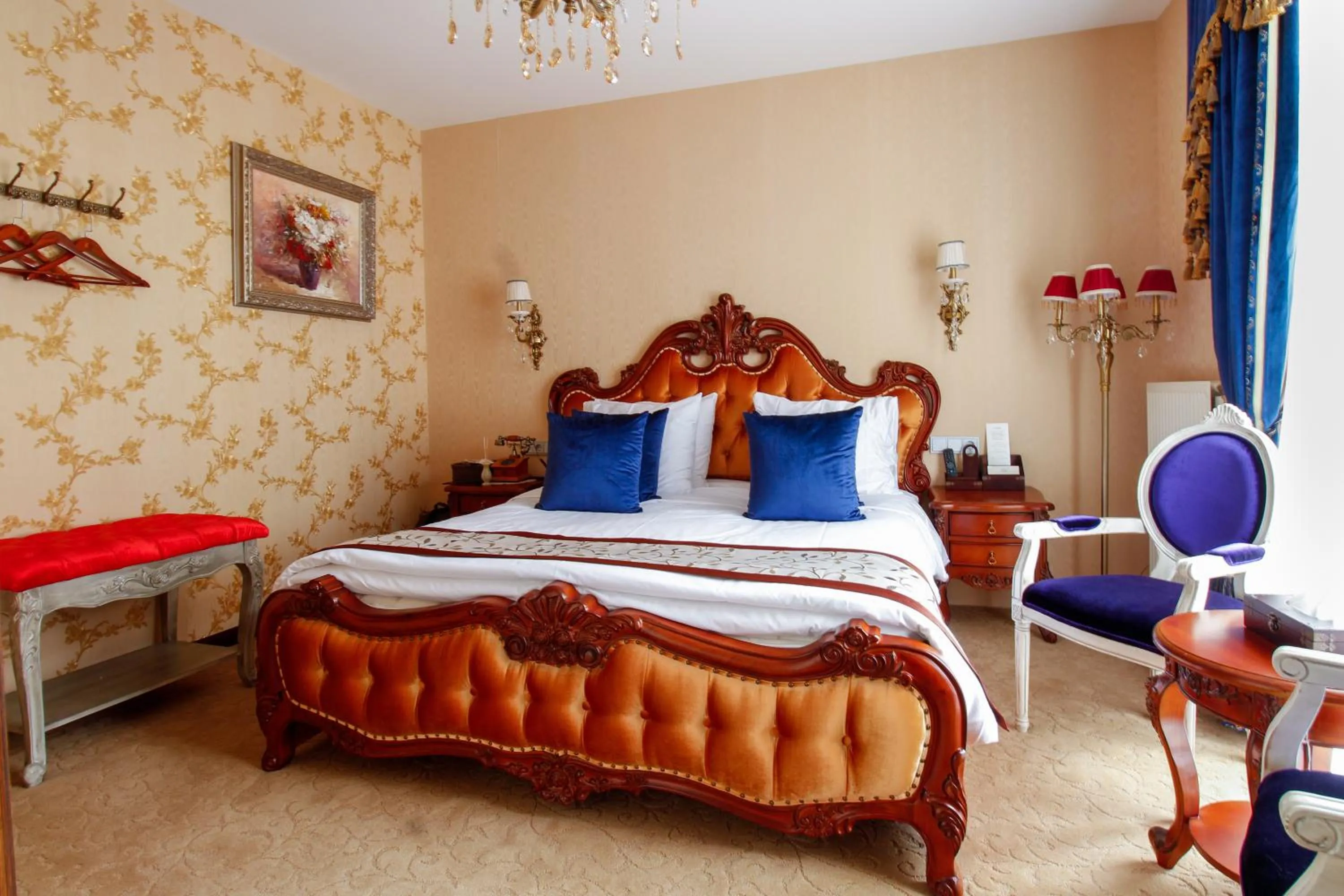 Bedroom, Bed in Hotel The Stamp