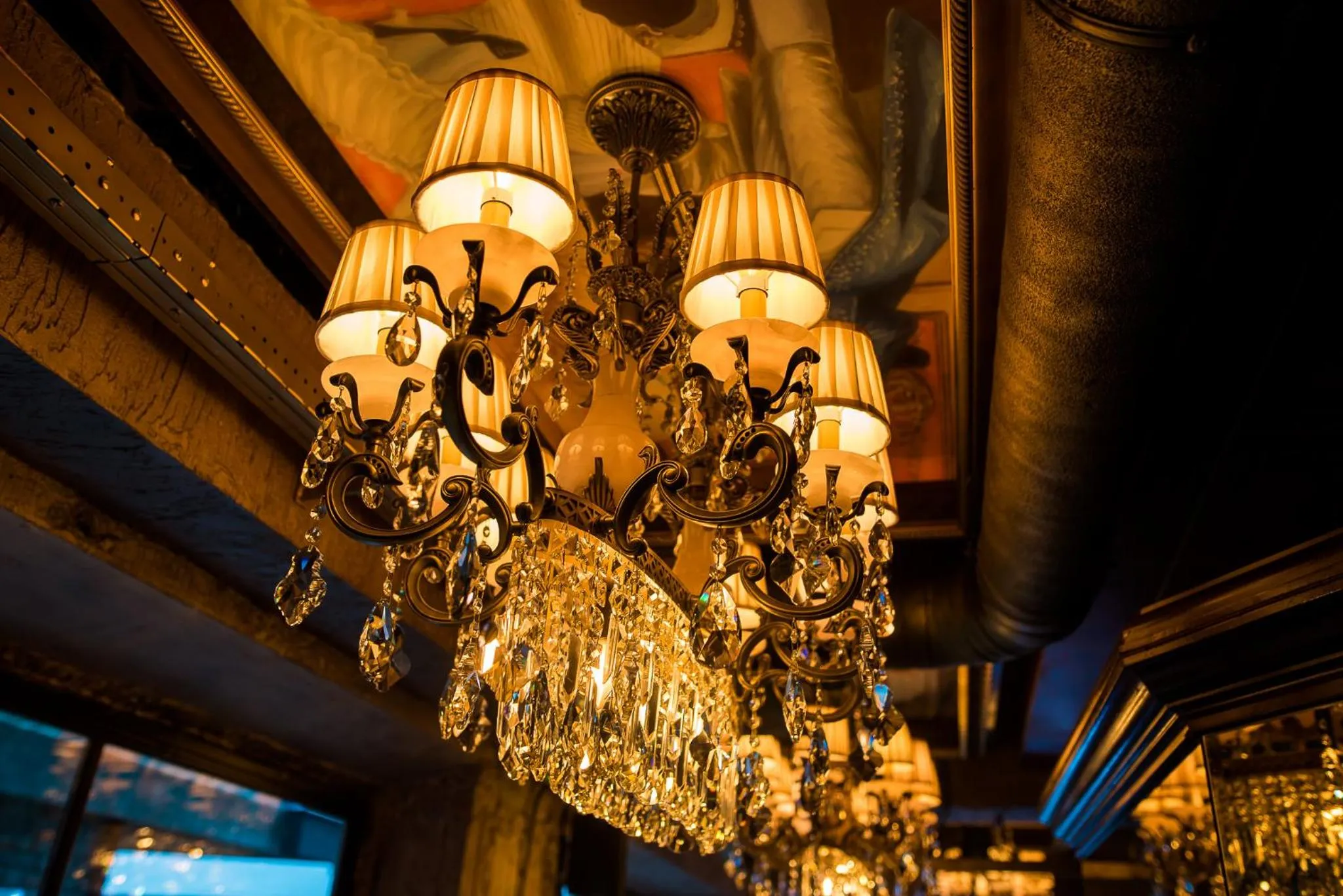 Decorative detail in Hotel The Stamp