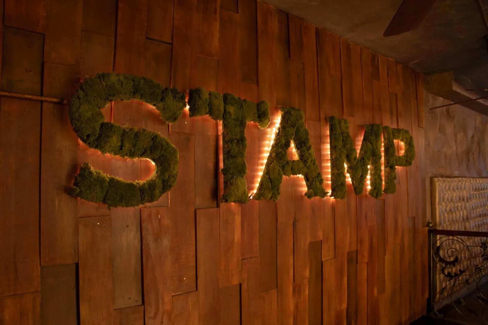 Property logo or sign in Hotel The Stamp