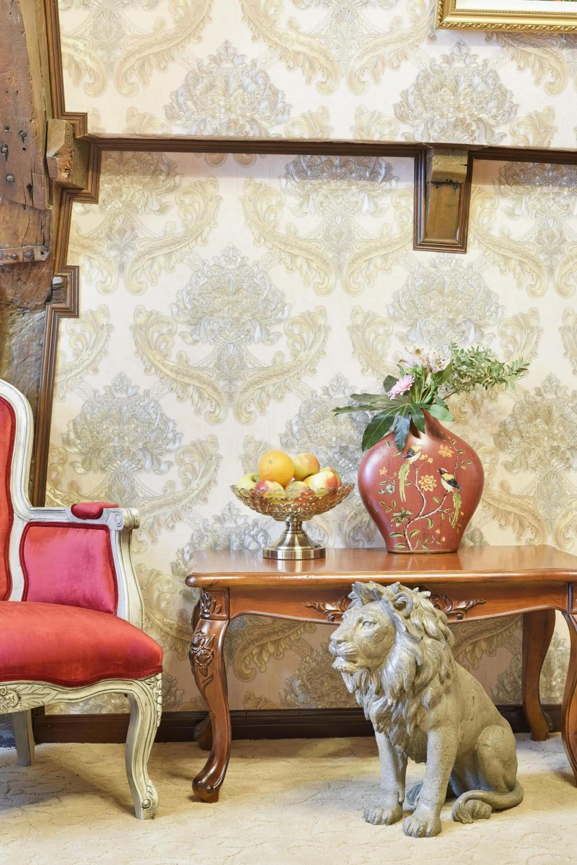 Decorative detail in Hotel The Stamp