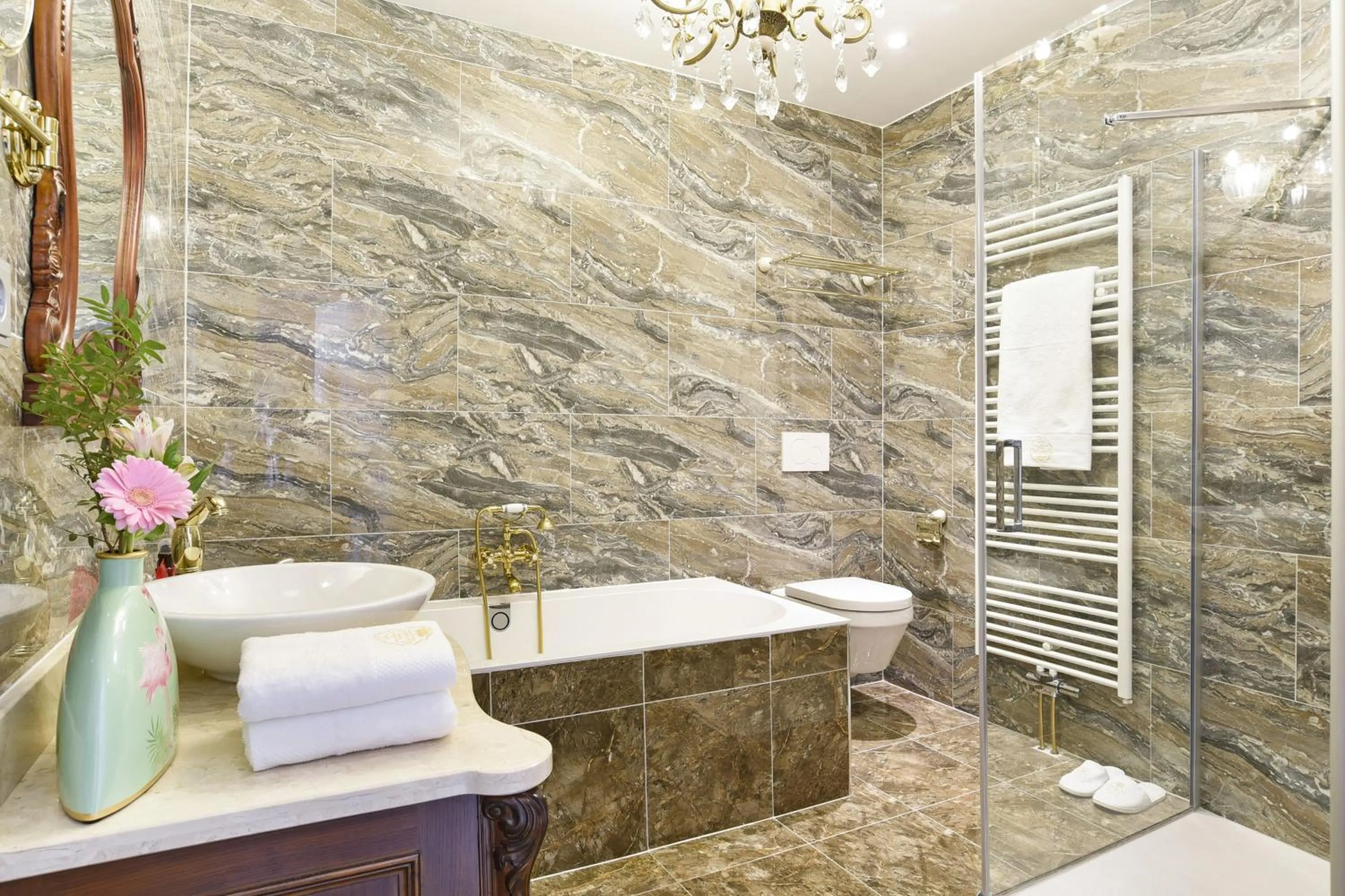 Bathroom in Hotel The Stamp