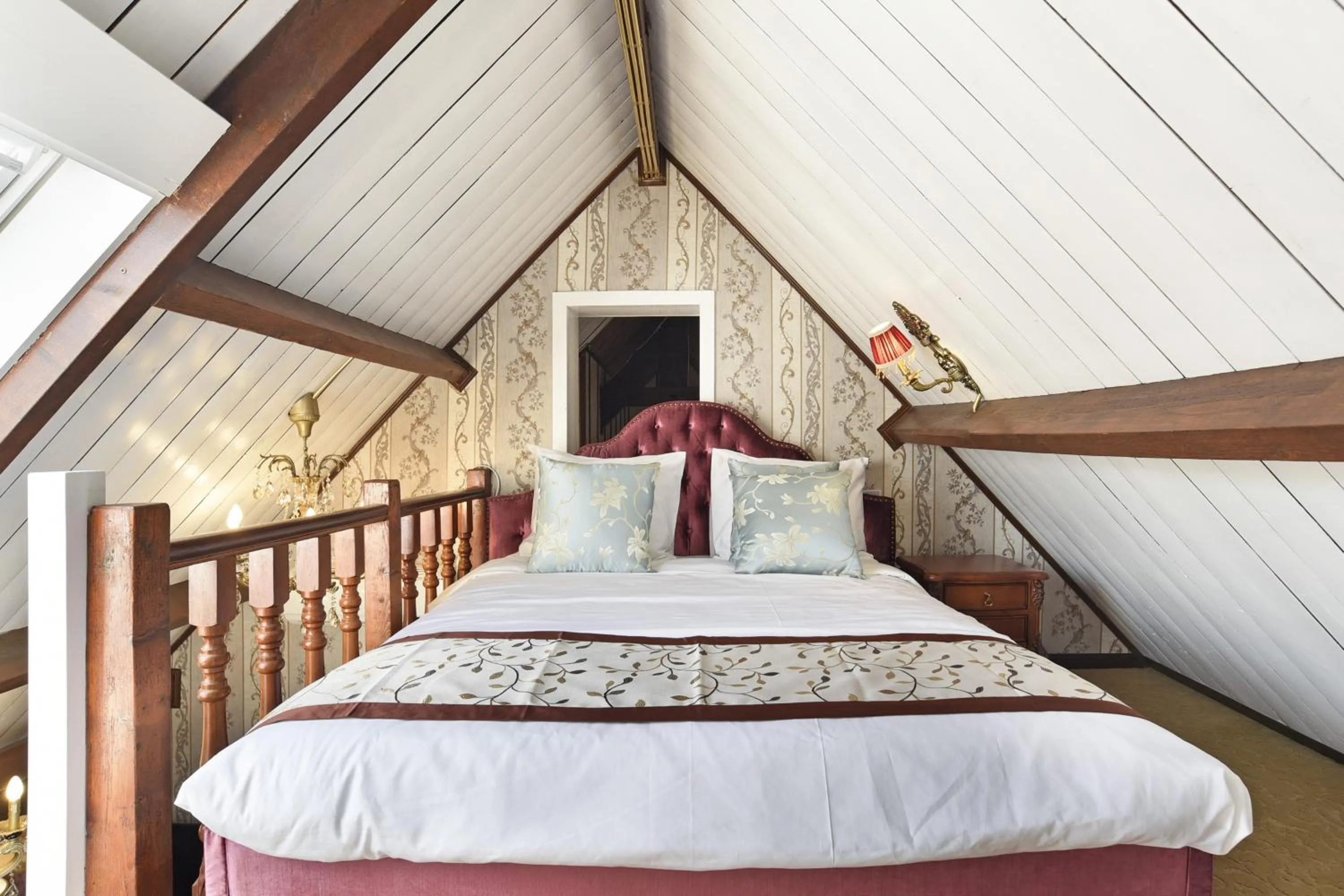 Bedroom, Bed in Hotel The Stamp