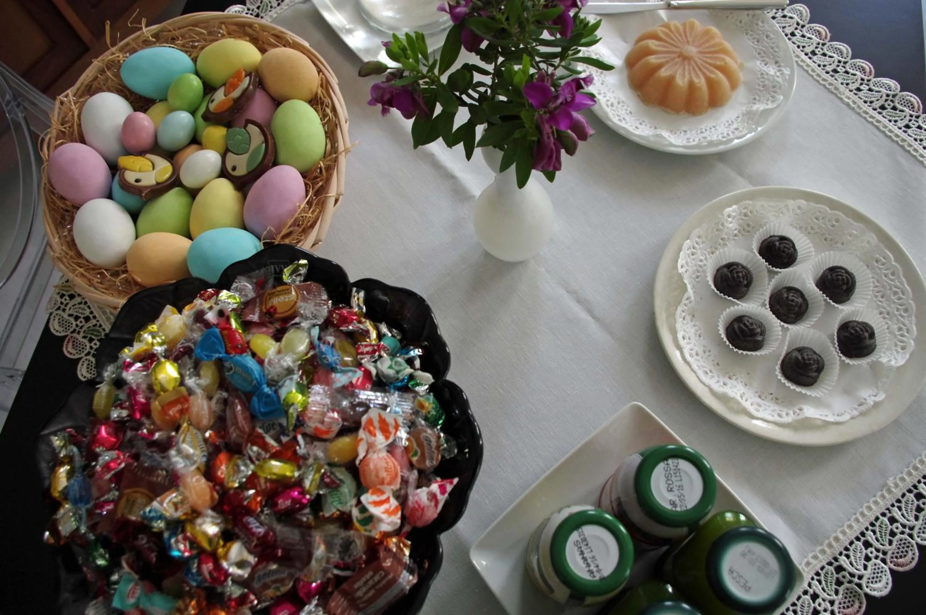 Communal kitchen in La Piccola Locanda