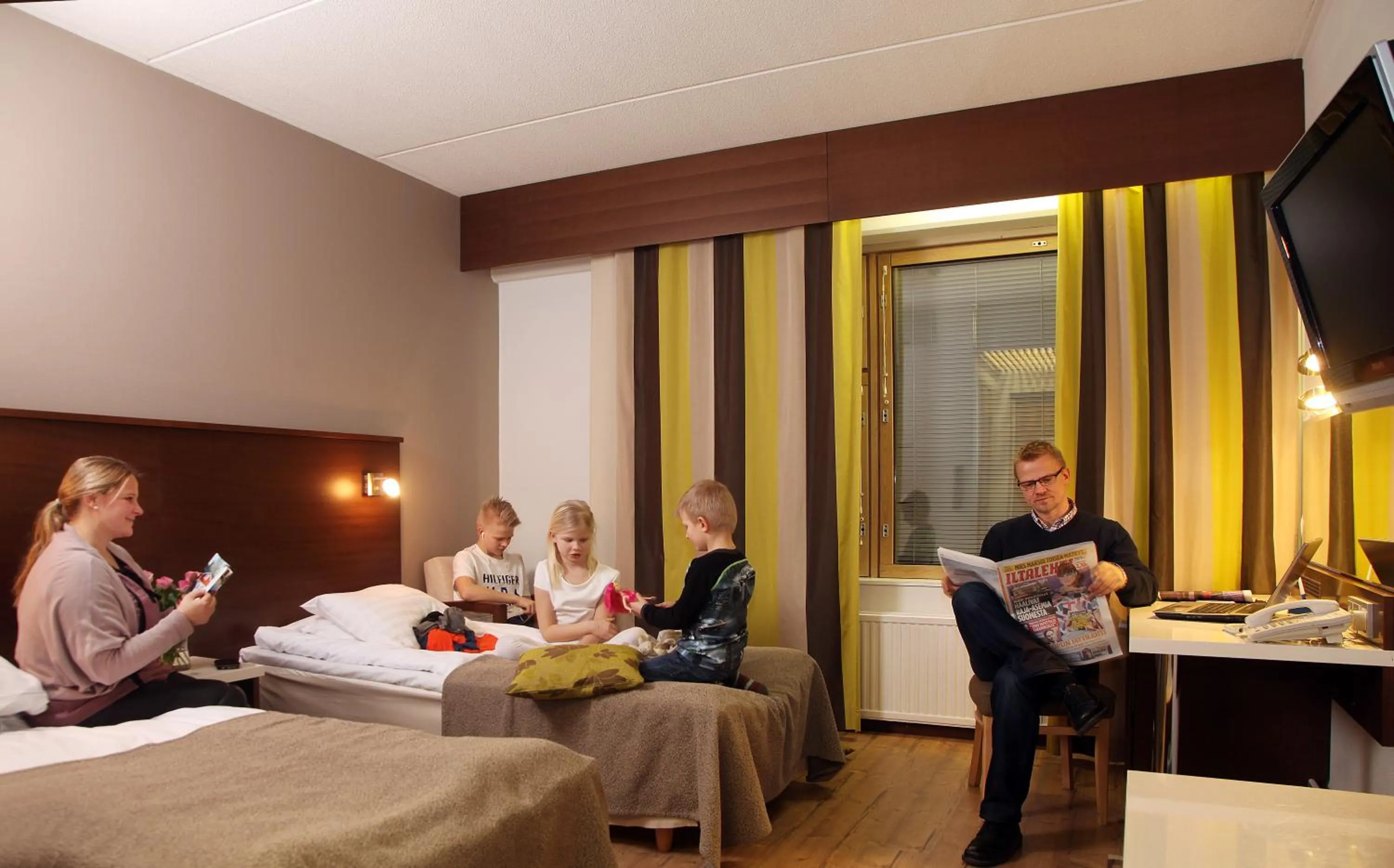 Photo of the whole room, Bed in Hotel Kurikka