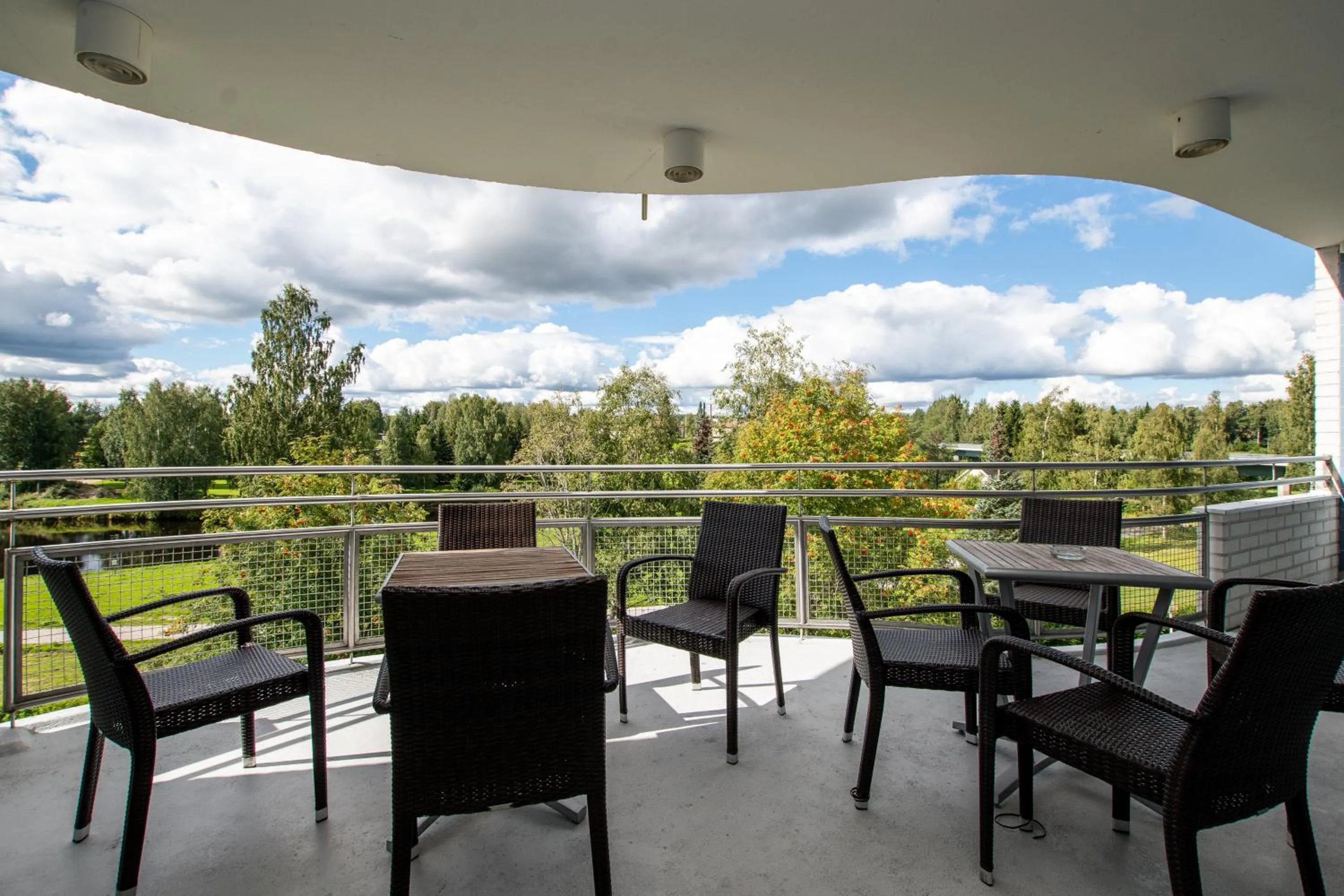 Patio in Hotel Kurikka