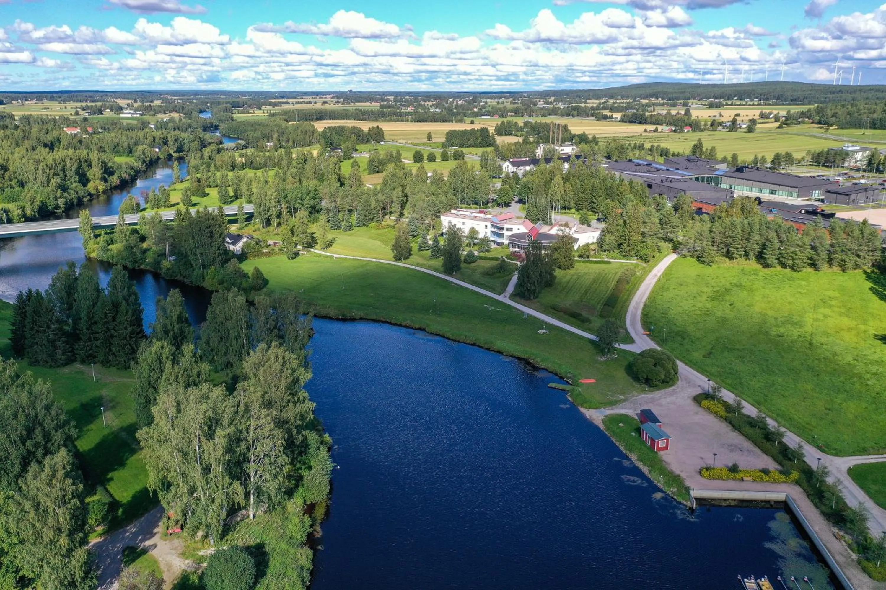 Garden in Hotel Kurikka