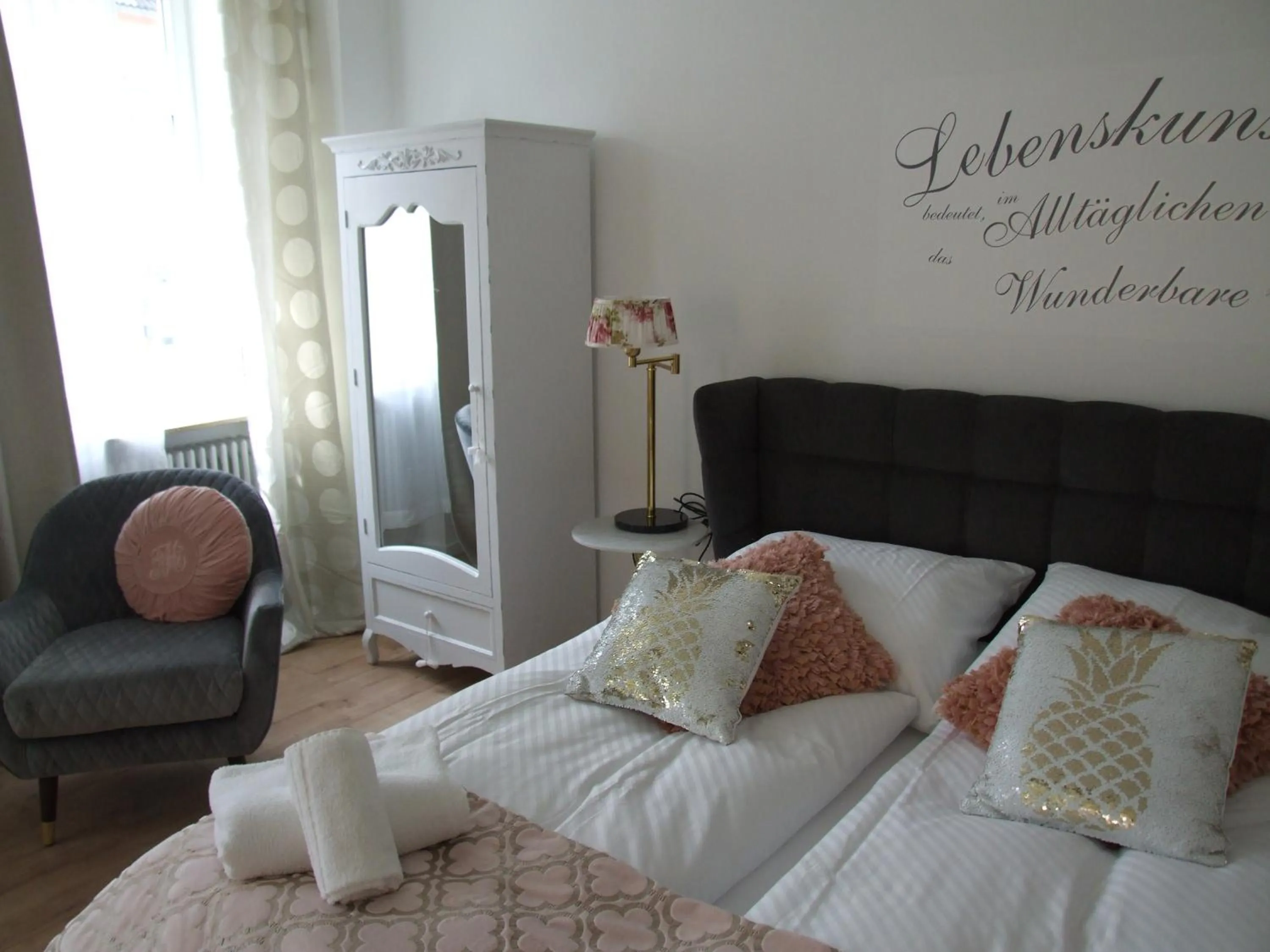 Bed in Boutique-Hotel „Altes Rathaus“