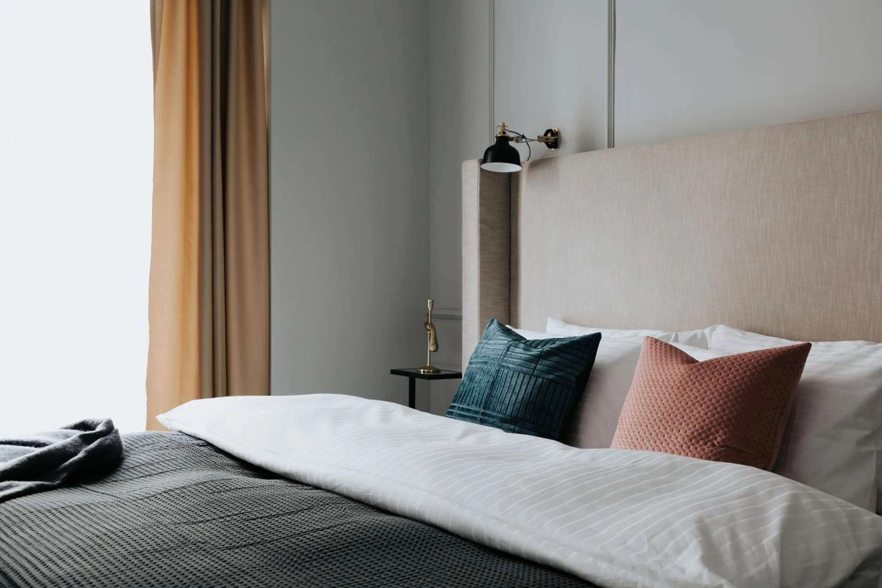 Bed in TG Hotel Apartments Budapest