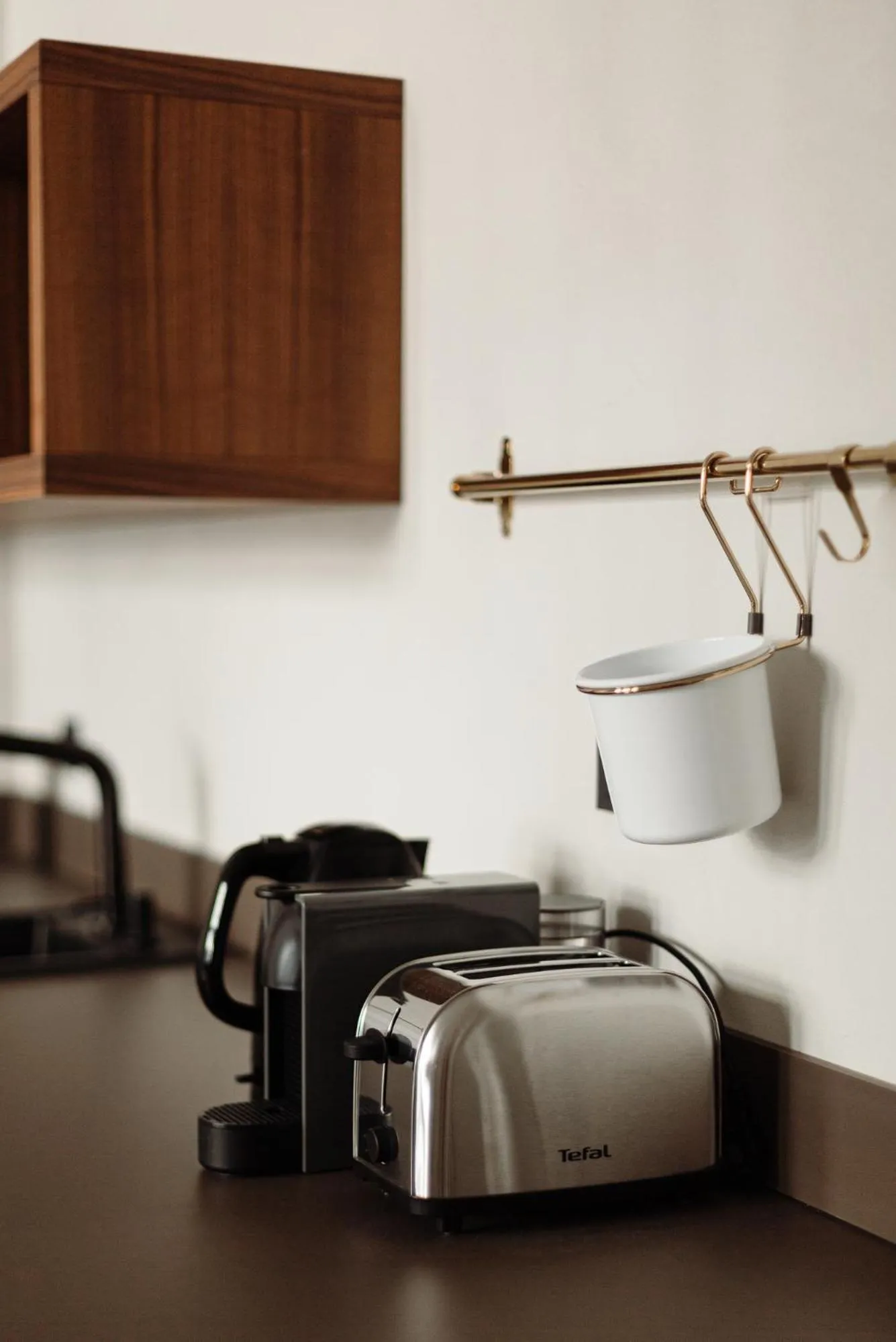 Kitchen or kitchenette in TG Hotel Apartments Budapest