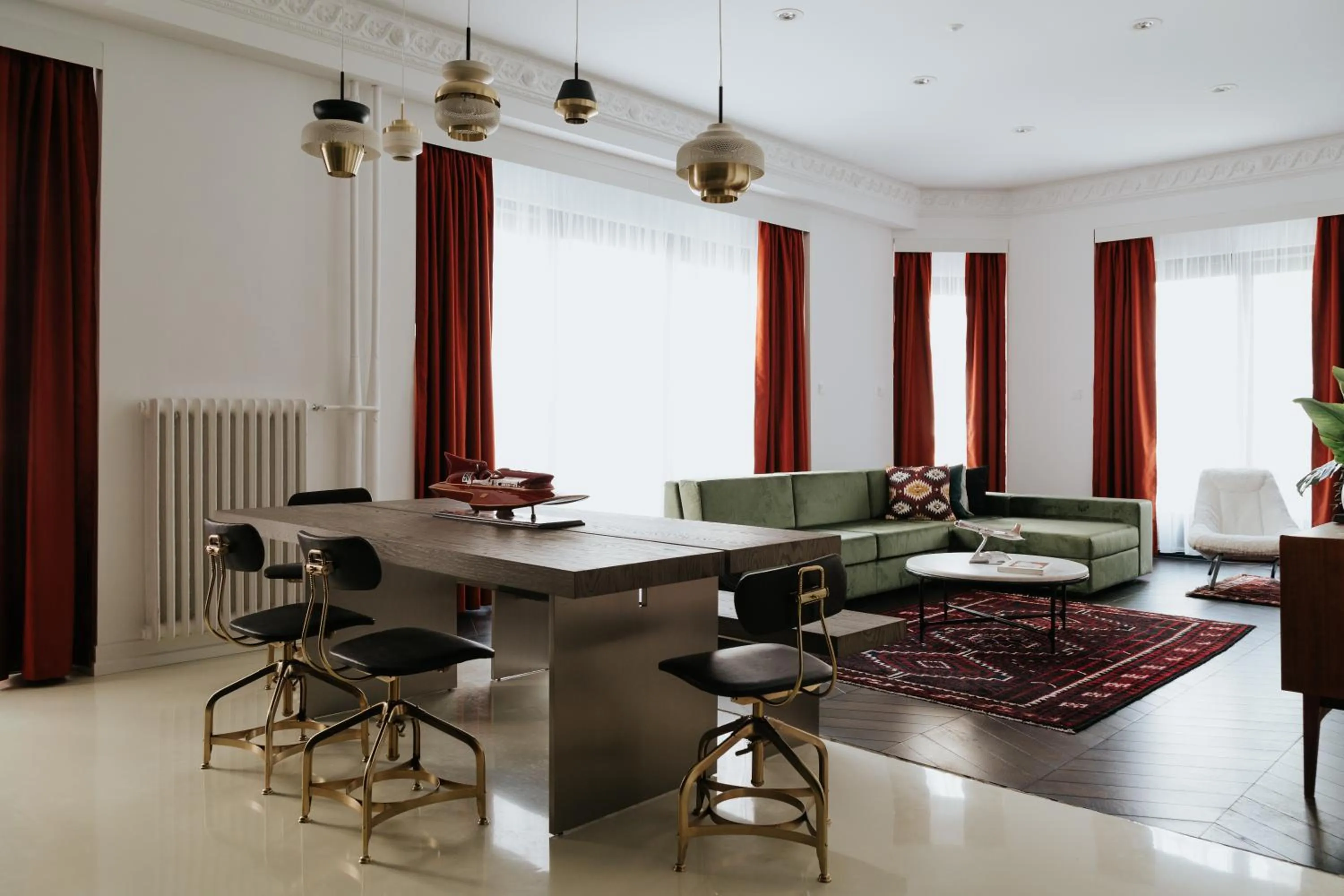 Living room in TG Hotel Apartments Budapest